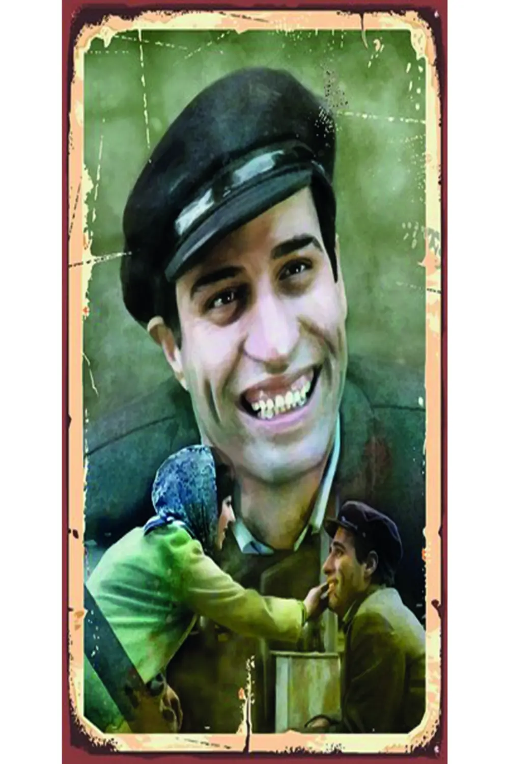 Türk Sineması Yeşilçam Özel Kolleksiyonu Tasarım Ahşap Poster