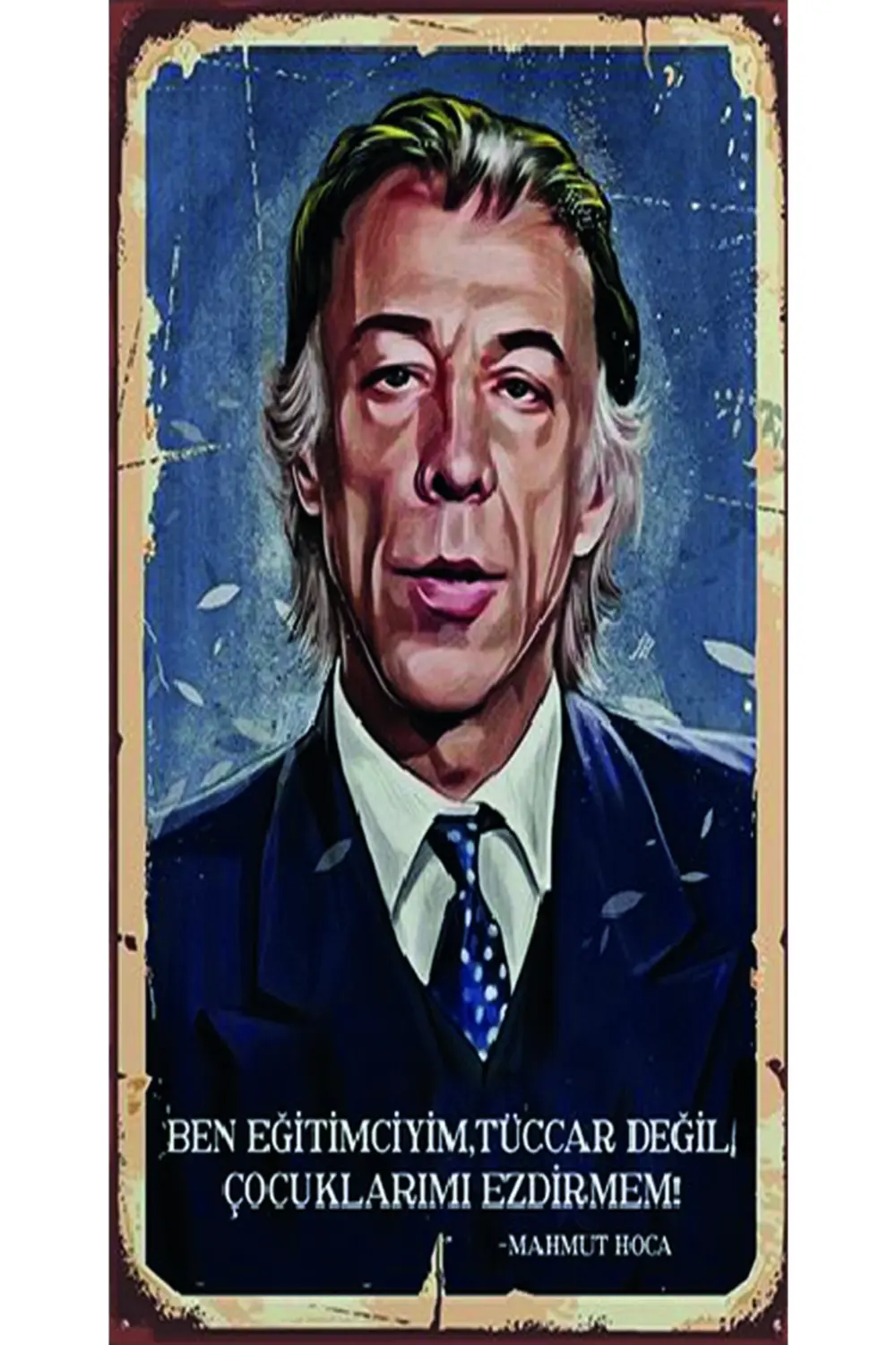 Türk Sineması Yeşilçam Özel Kolleksiyonu Tasarım Ahşap Poster