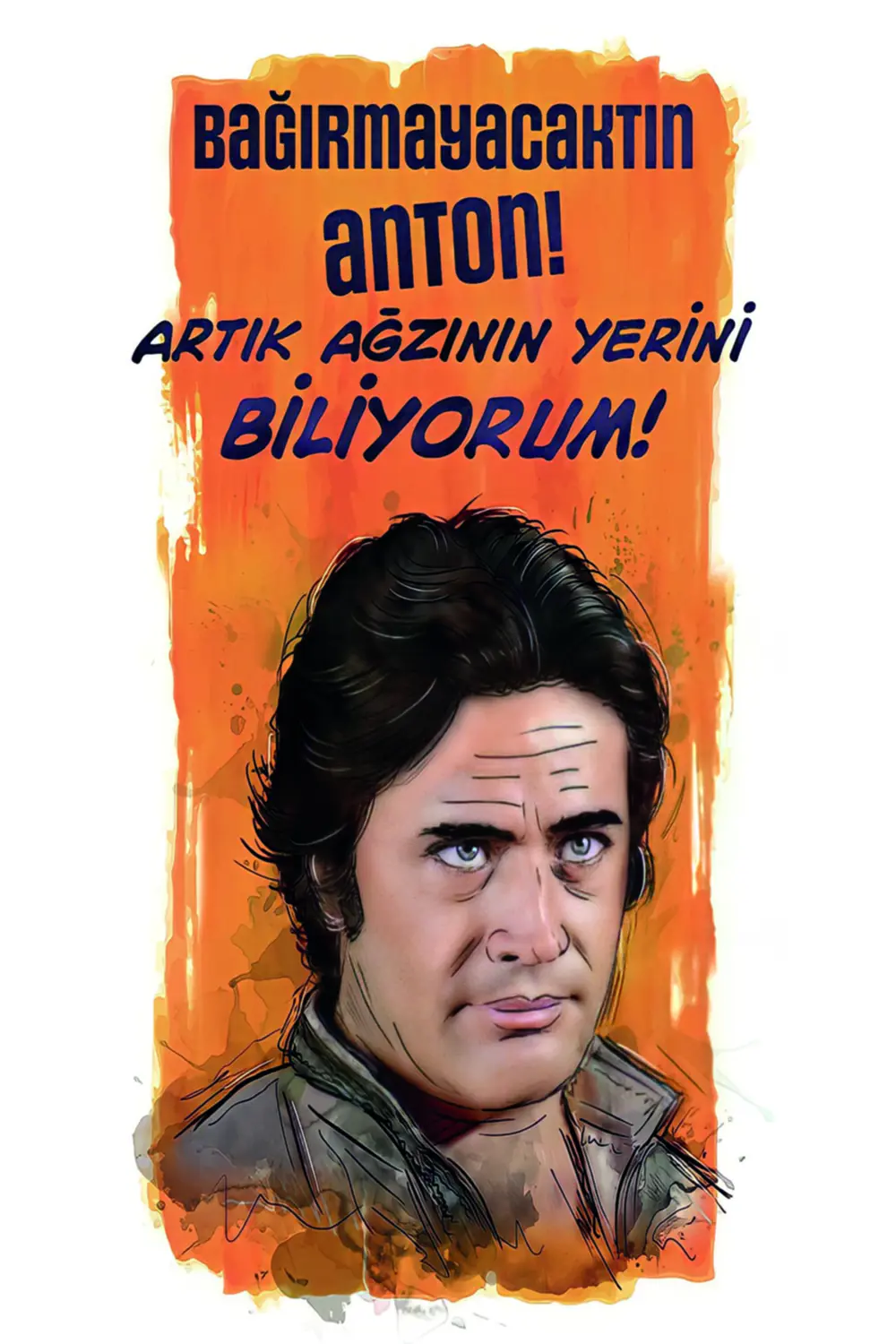 Türk Sineması Yeşilçam Özel Kolleksiyonu Tasarım Ahşap Poster