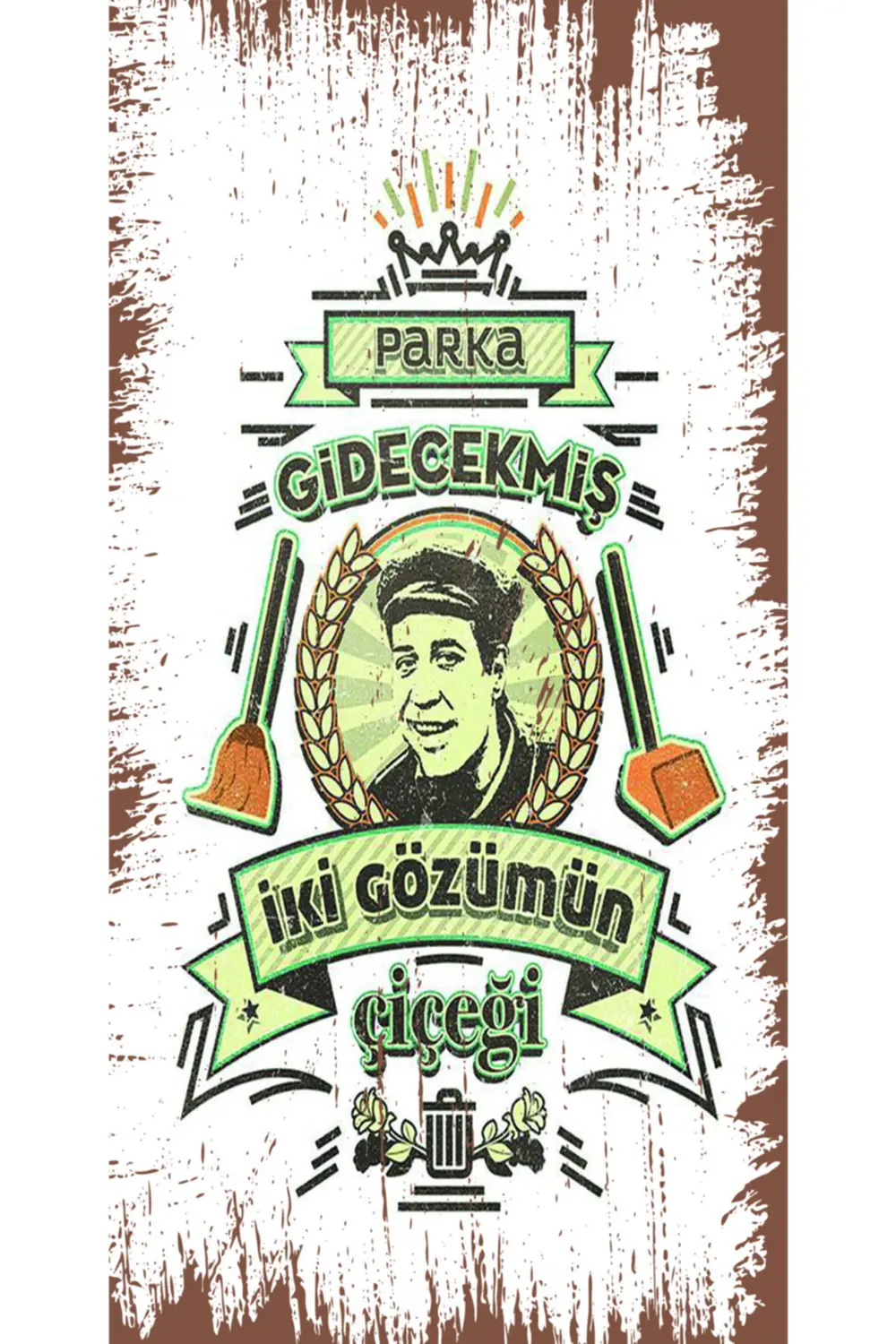Türk Sineması Yeşilçam Özel Kolleksiyonu Tasarım Ahşap Poster