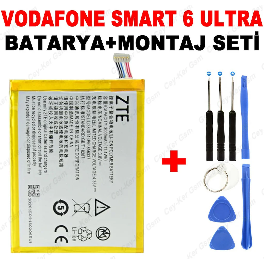 Türk Telekom Tt175 Pil Batarya Pil - Smart 6 + Tamir Seti