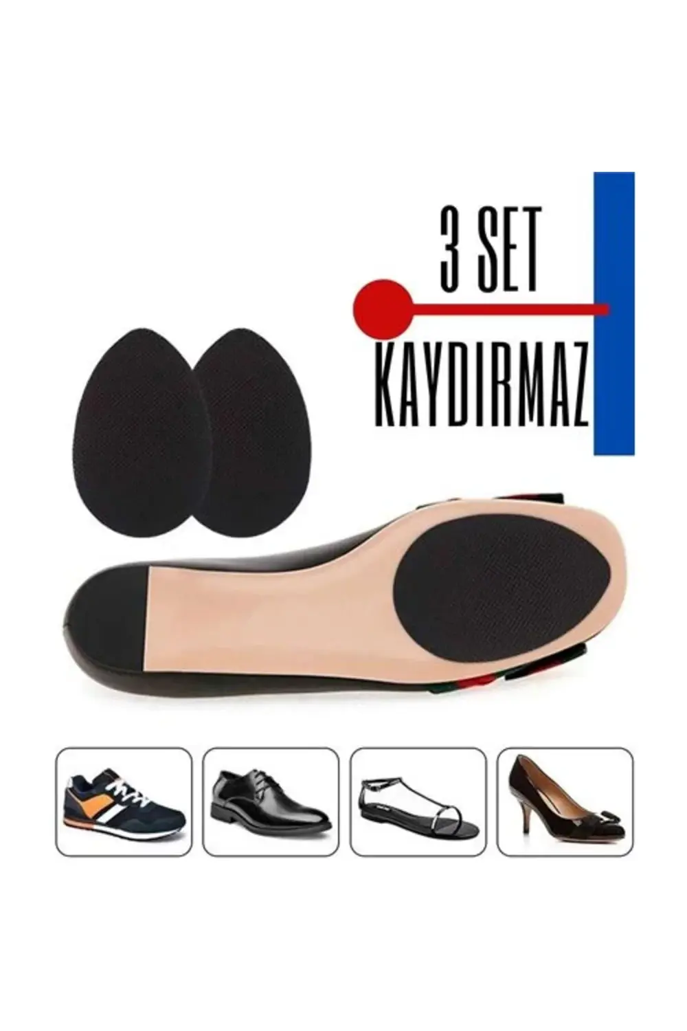 Turk Topuklu Ayakkabı Kaydırmazı 6 ADET