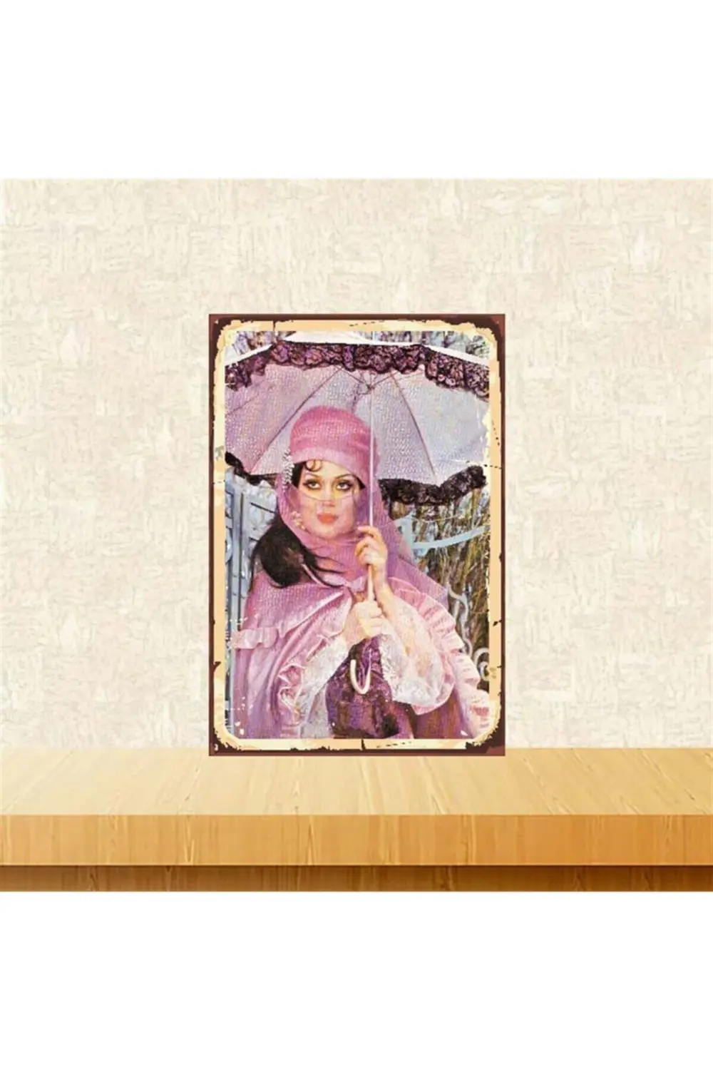 Türkan Şoray Ahşap Poster