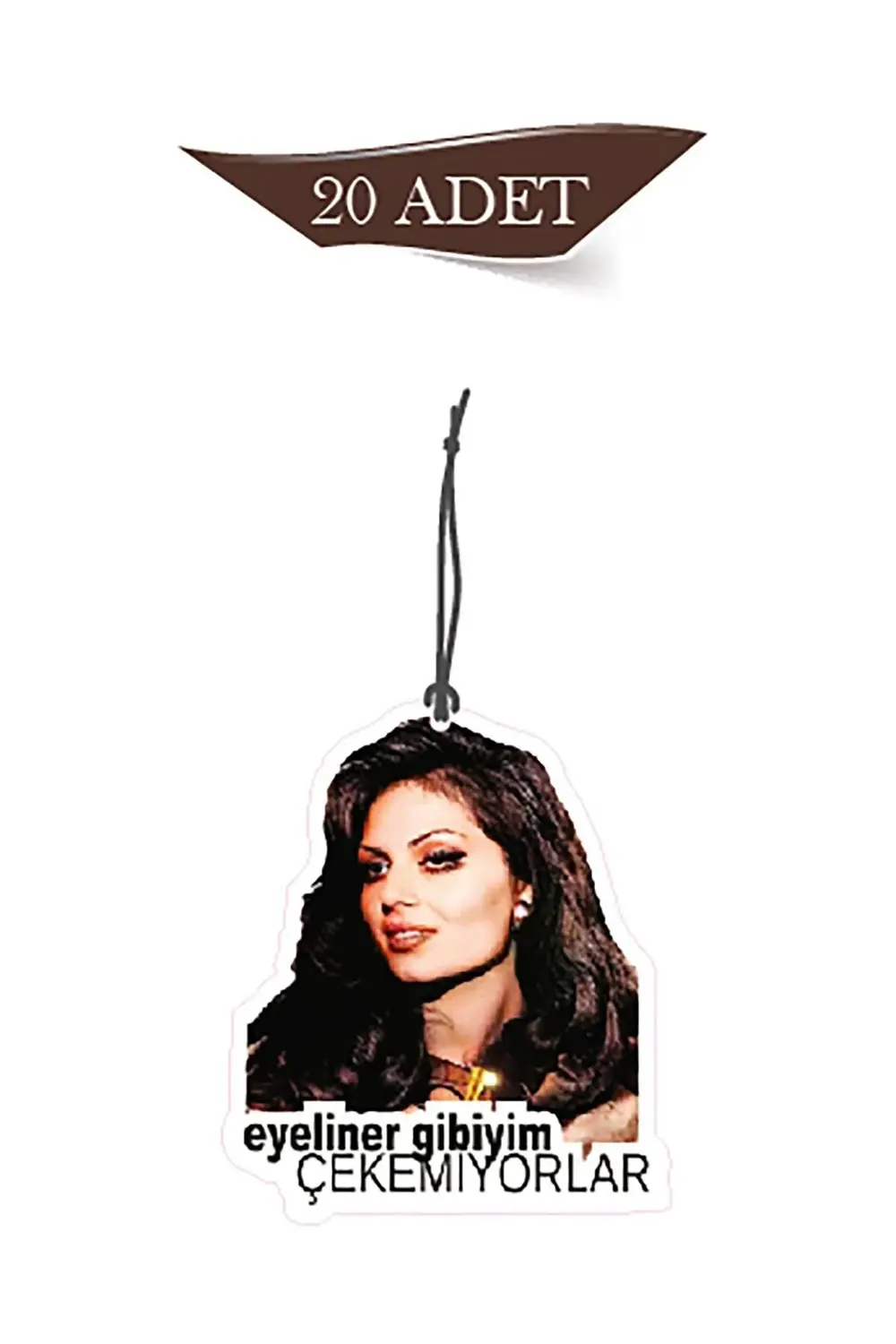Türkan ŞORAY Eyeliner Gibiyim Çekemiyorlar Tasarımlı 20'li Oto Ko