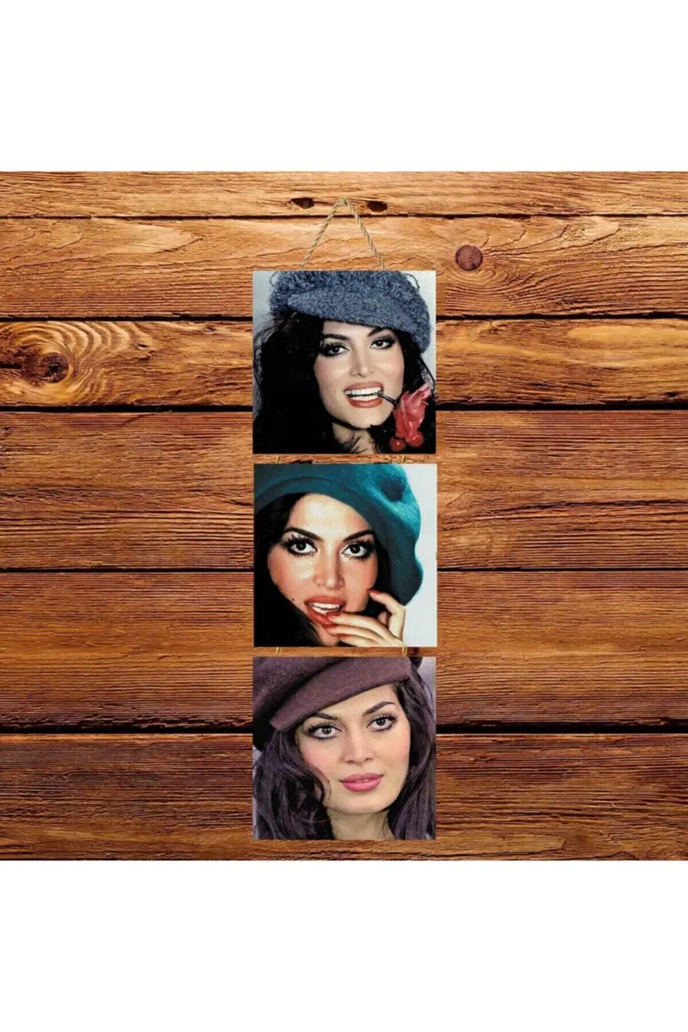 Türkan Şoray Üçlü Retro Ahşap Poster Ü113 Fiyatı, Yorumları ve Özellikleri