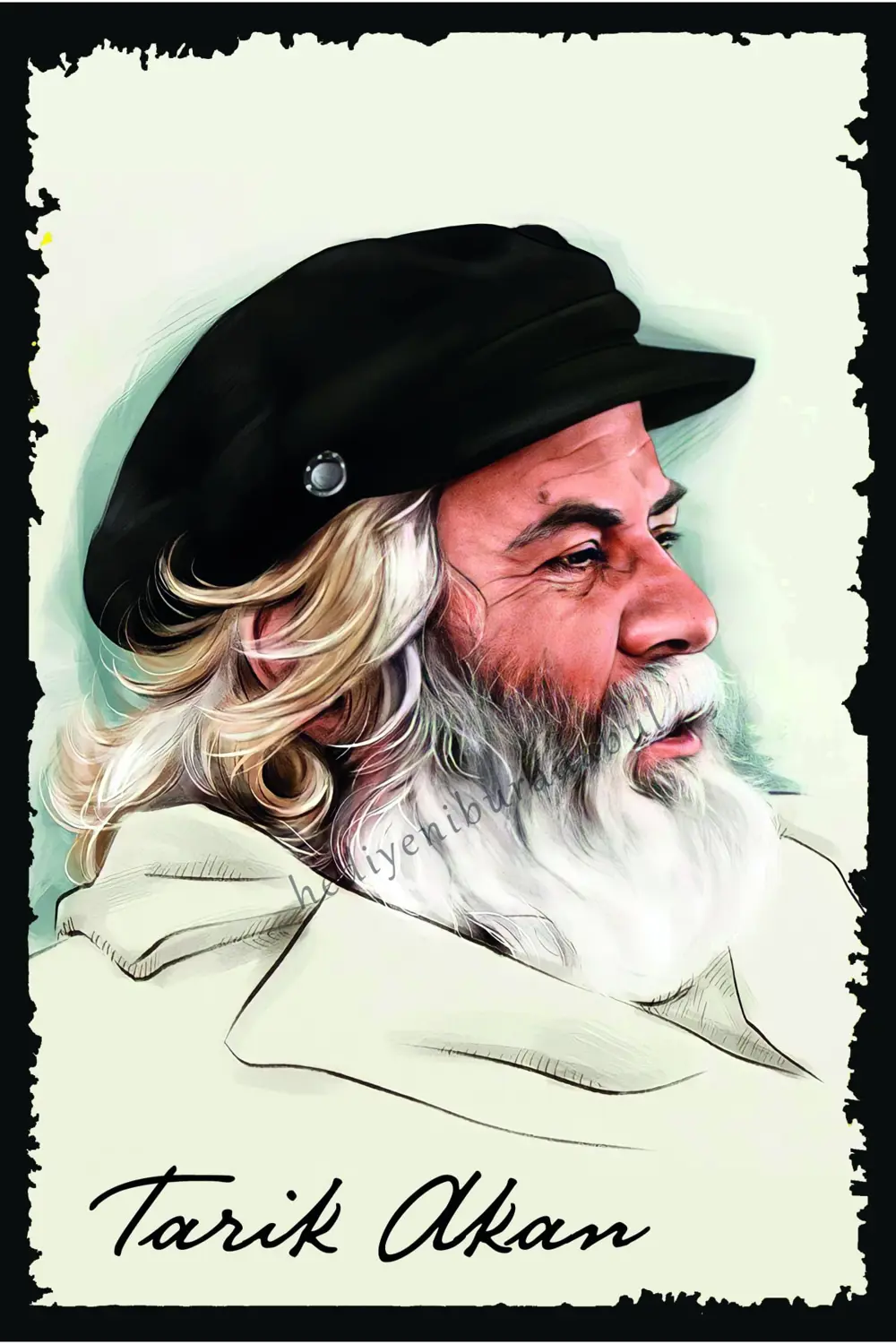 Türkan Şoray Yeşilçam Temalı Ahşap Tablo / Poster