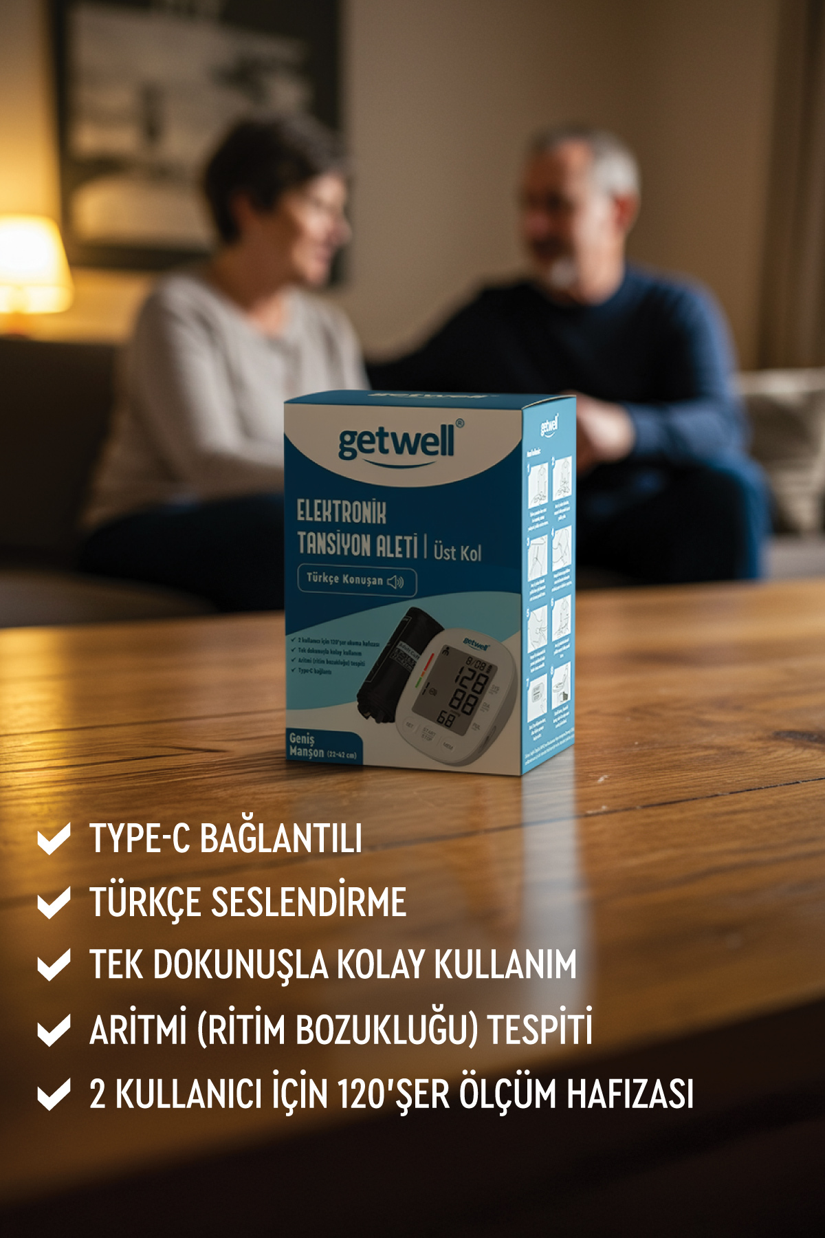 Türkçe Konuşan Elektronik Tansiyon Aleti