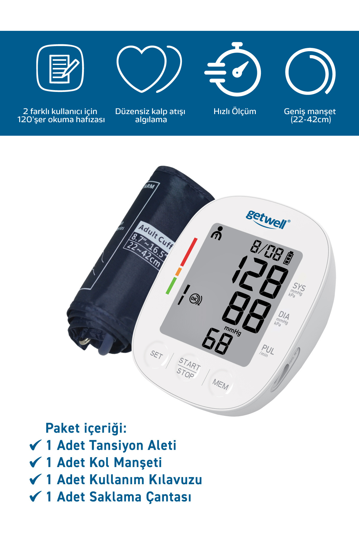 Türkçe Konuşan Elektronik Tansiyon Aleti