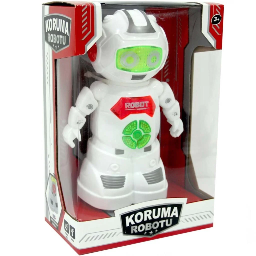 Türkçe Konuşan Pilli Koruma Robotu Güven Türkçe Konuşan Pilli Koruma Robotu Güven