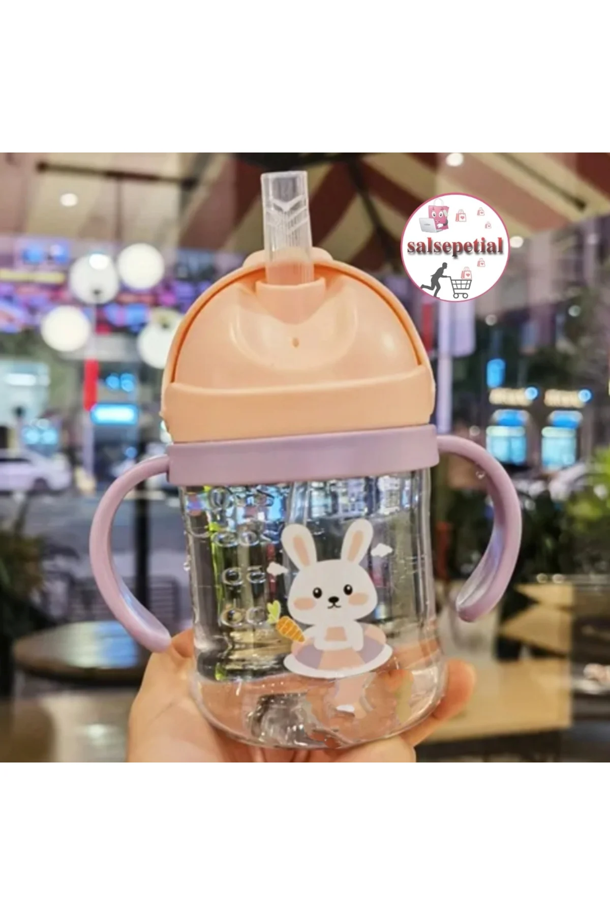 Türkçe Konuşan Şarkı Söyleyen 23cm Et Bebek 250ml Figürlü Pipetli