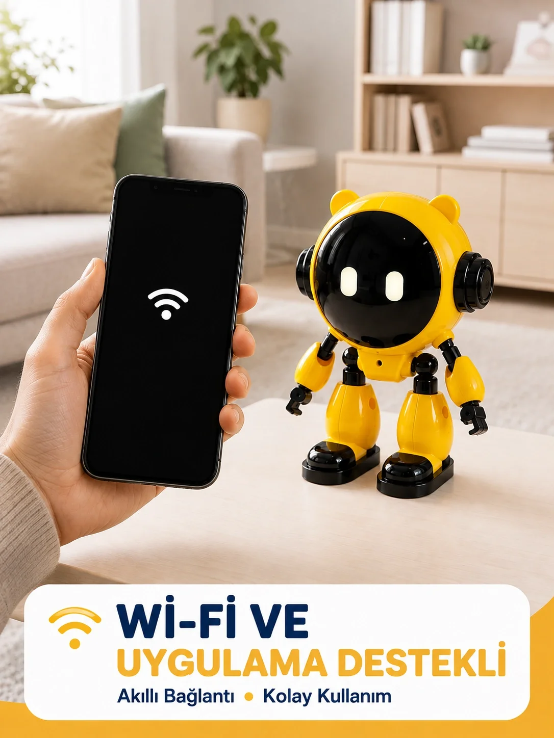 Türkçe Konuşan Yapay Zeka Robotu Çocuklar İçin Eğitici Akıllı Oyun ve Ders Arkadaşı Türkçe Konuşan Yapay Zeka Robotu Çocuklar İçin Eğitici Akıllı Oyun ve Ders Arkadaşı