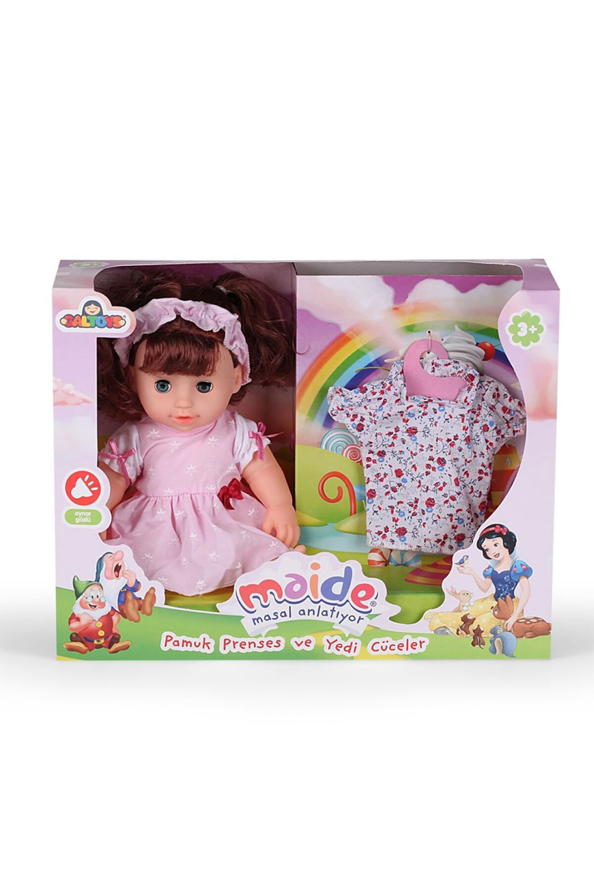 Oyuncak Store Türkçe Masal Anlatan Bebek Yedek Kıyafetli