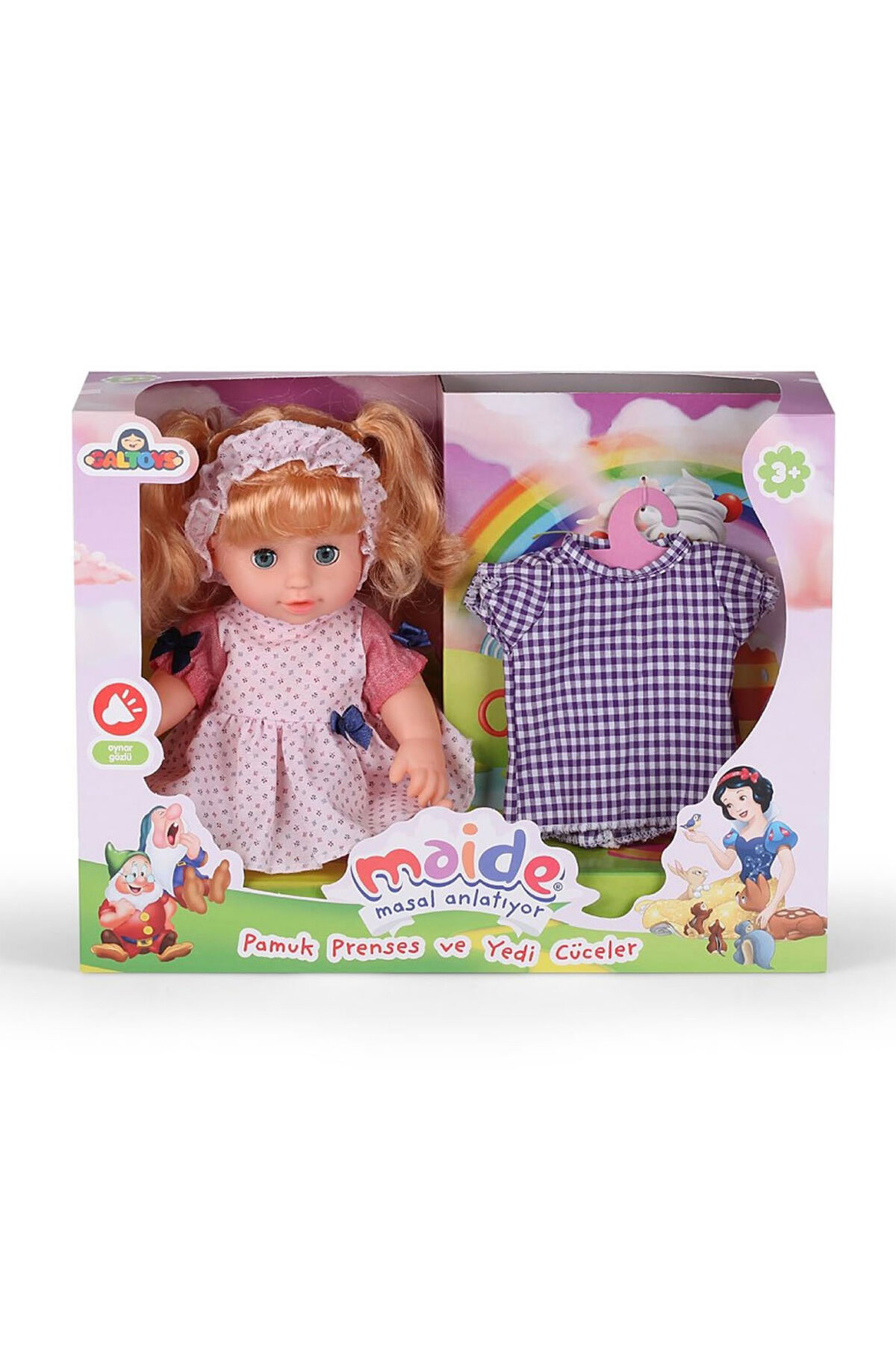 Oyuncak Store Türkçe Masal Anlatan Bebek Yedek Kıyafetli