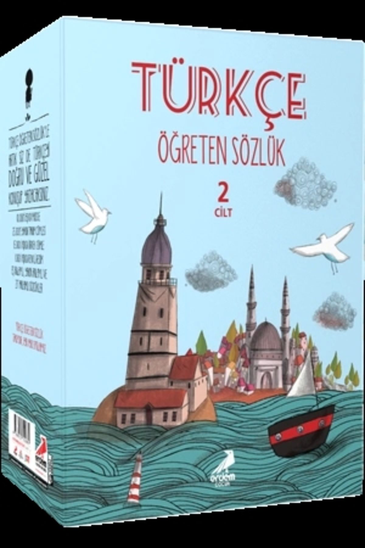 Erdem Çocuk Türkçe Öğreten Sözlük Seti - 2 Kitap Takım