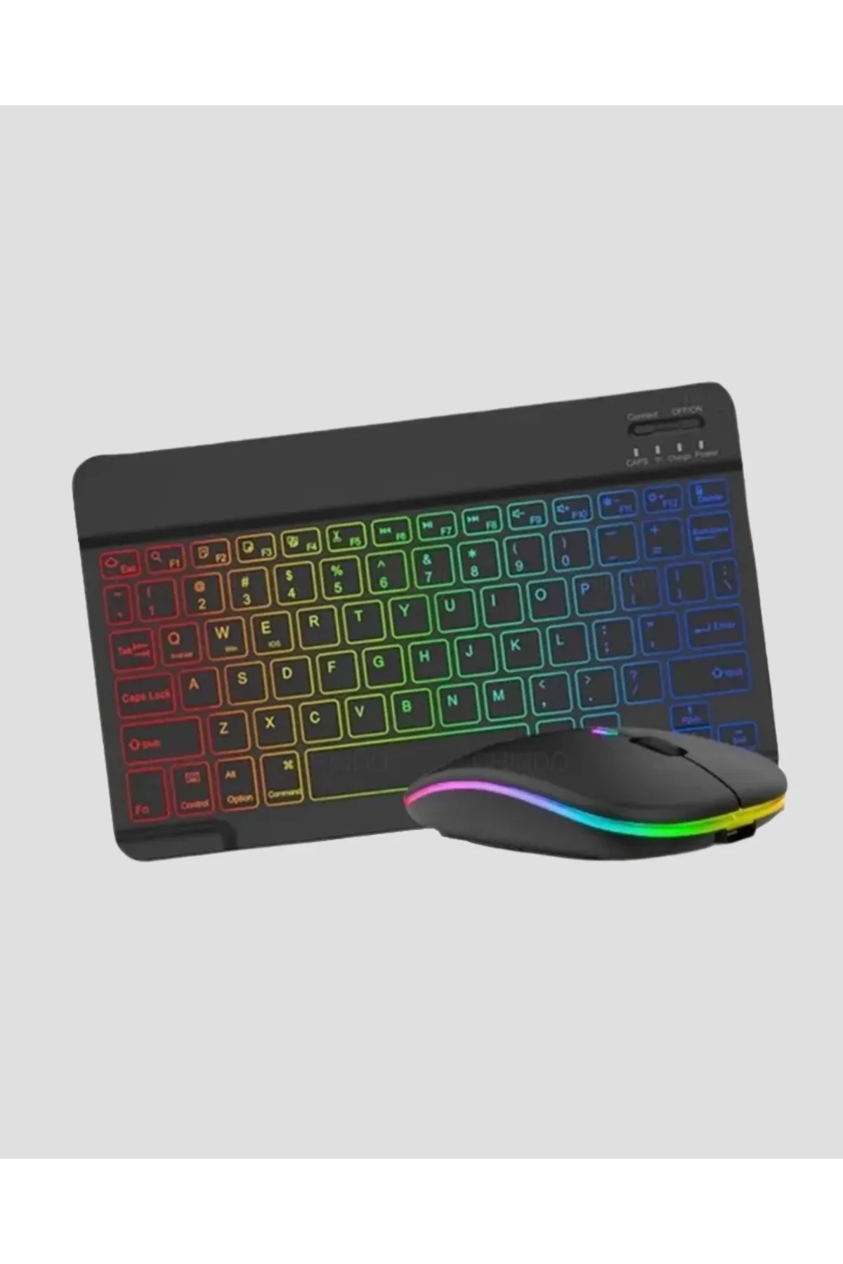Türkçe Q Klavye Rgb Işıklı Ergonomik Tasarımlı
