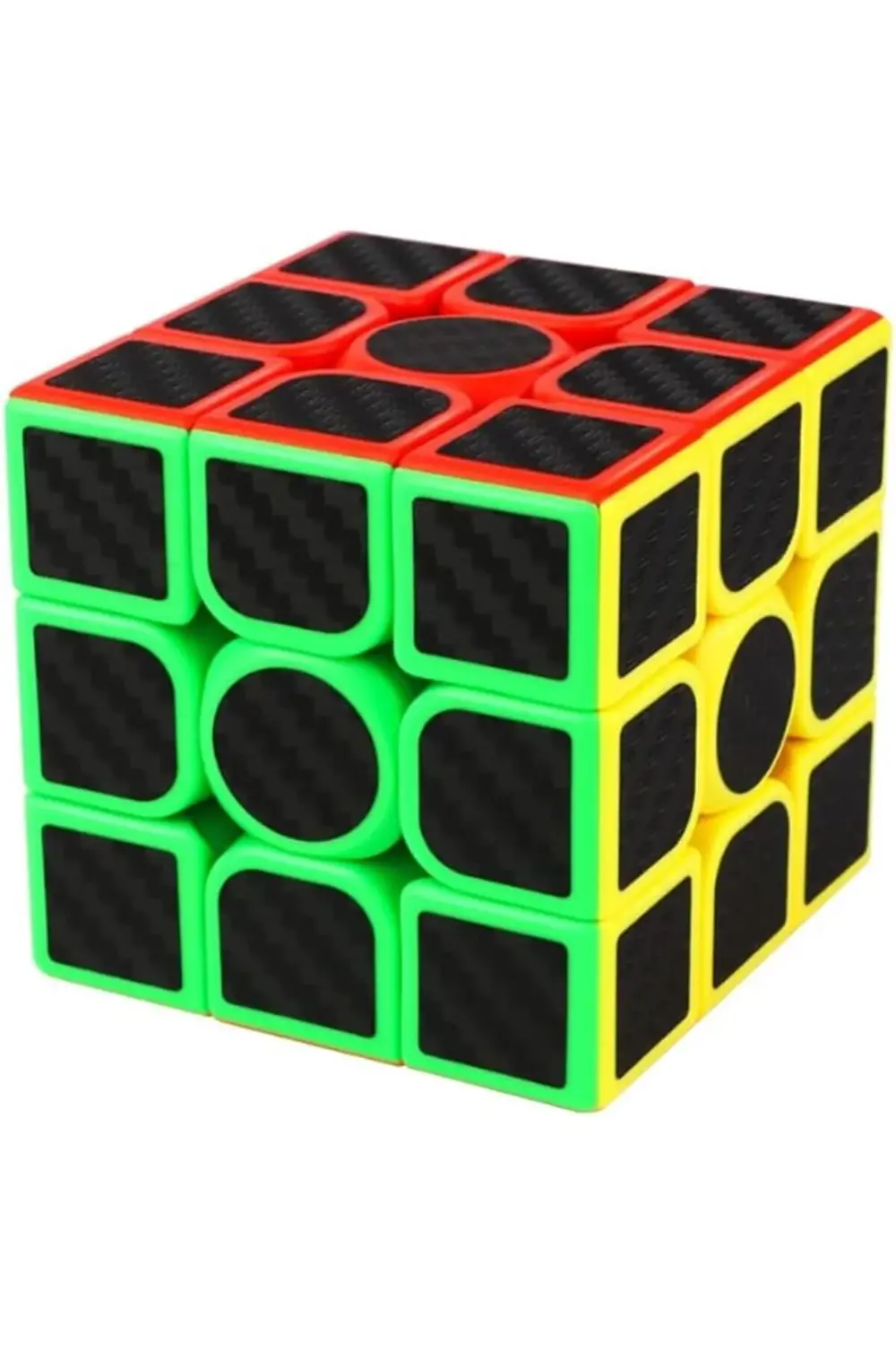 Türkiye Karbon Fiber 3x3x3 Profesyonel Hız Küpü, 6+ Yaş, Zeka Gel
