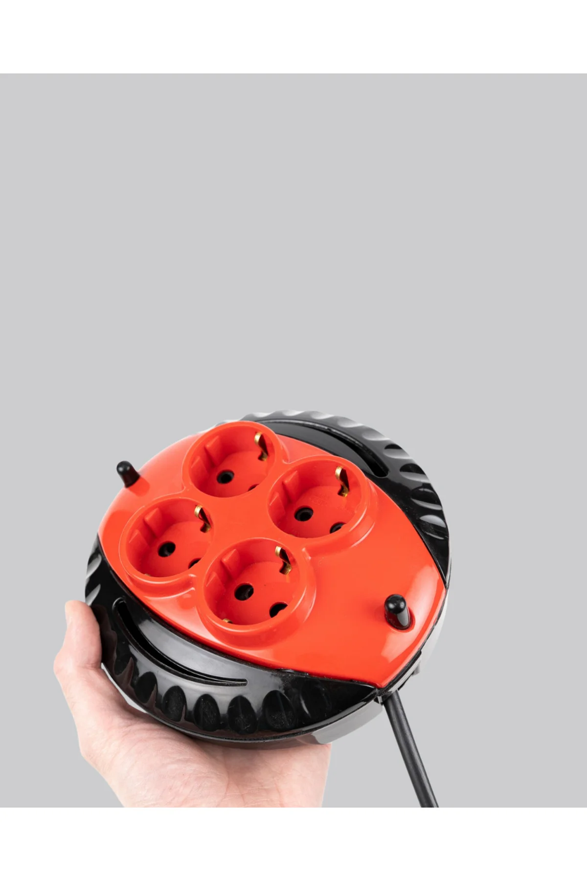 Türkiye Üretimi 5 Metre 4 Prizli Kablolu Makara