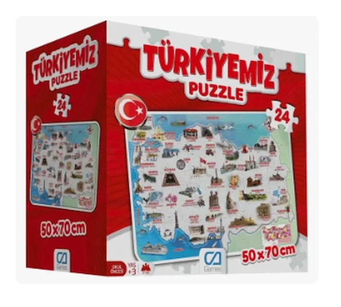 Türkiyemiz Yer Puzzle Türkiyemiz Yer Puzzle