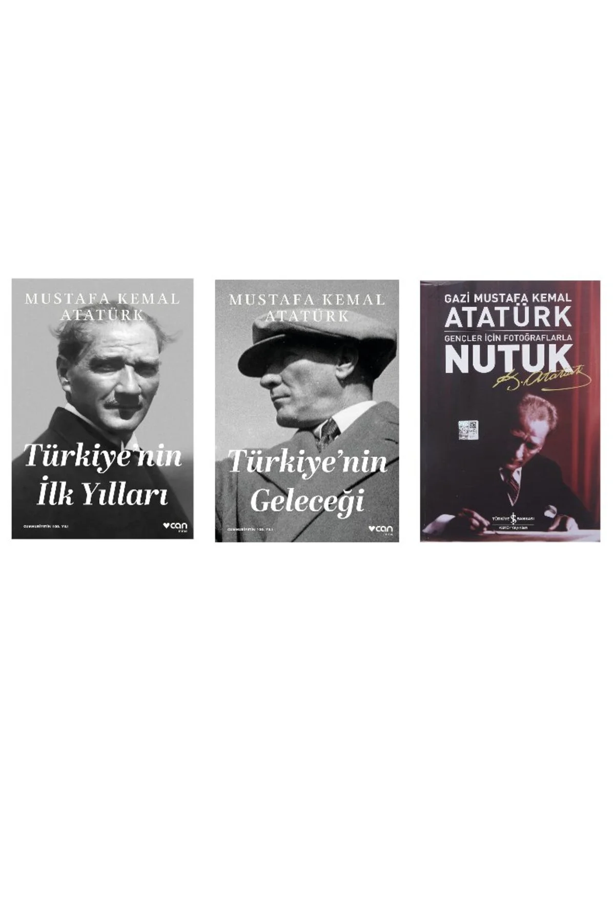 turkiyenin ilk yillari + turkiyenin gelecegi + nutuk=(3 kitap)