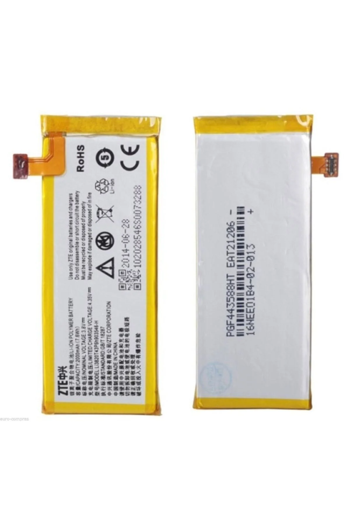 Turktelekom Avea Intouch4 Pil Li3820T43P6H903546-H Batarya Pil