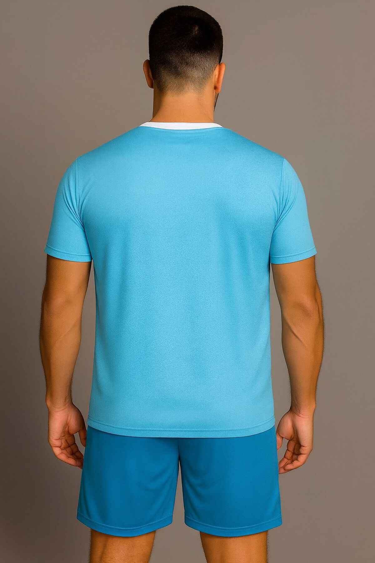 Sportech Turkuaz Forma Takımı K0133 (Tek Kelime İsim Ve Numara Yazilir)