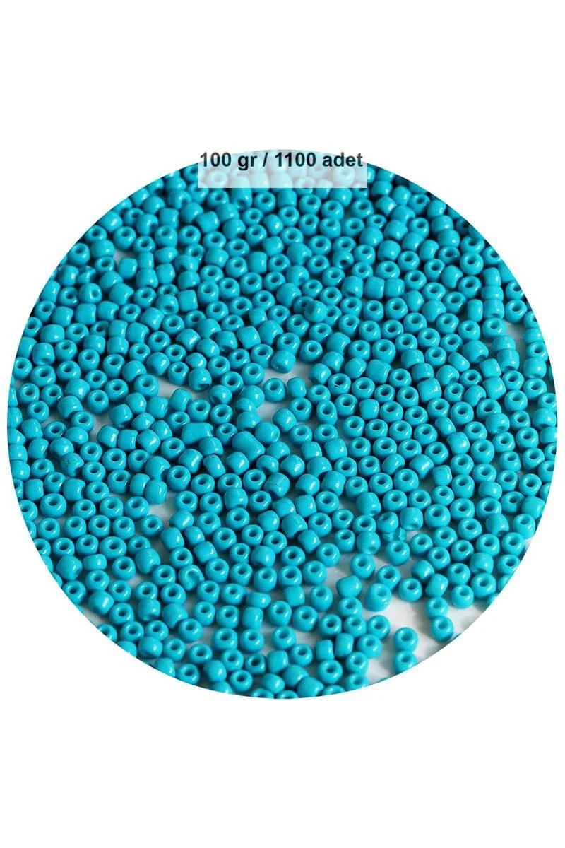 Turquaz Mavi 4 mm Cam Boncuk – 100g / ~1100 Adet Oya Yazma Bileklik ve Kolye Yapımı İçin Fiyatı, Yorumları ve Özellikleri