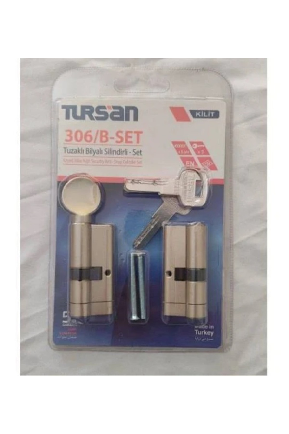Tursan 306/b-set Tuzaklı Bilyalı Silindir Set