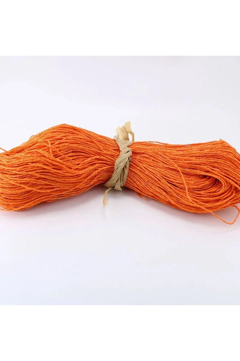 Turuncu Çile Kağıt İp - Çanta İpi & Supla Ipi No:65 (550-600gr) Fiyatı, Yorumları ve Özellikleri
