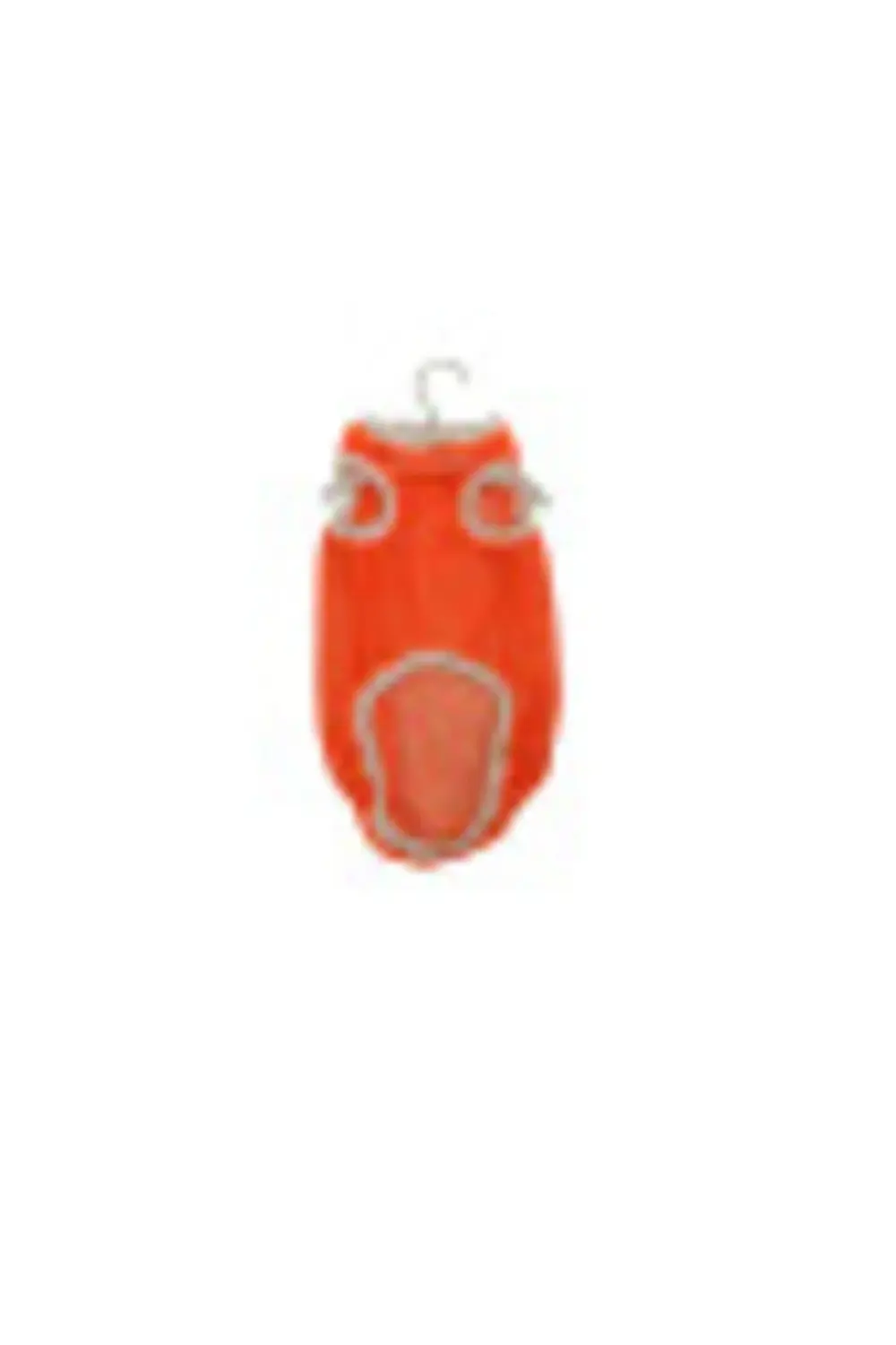 Turuncu Delikli Kedi Kıyafeti Elbisesi Xxlarge/xxl/beden 5