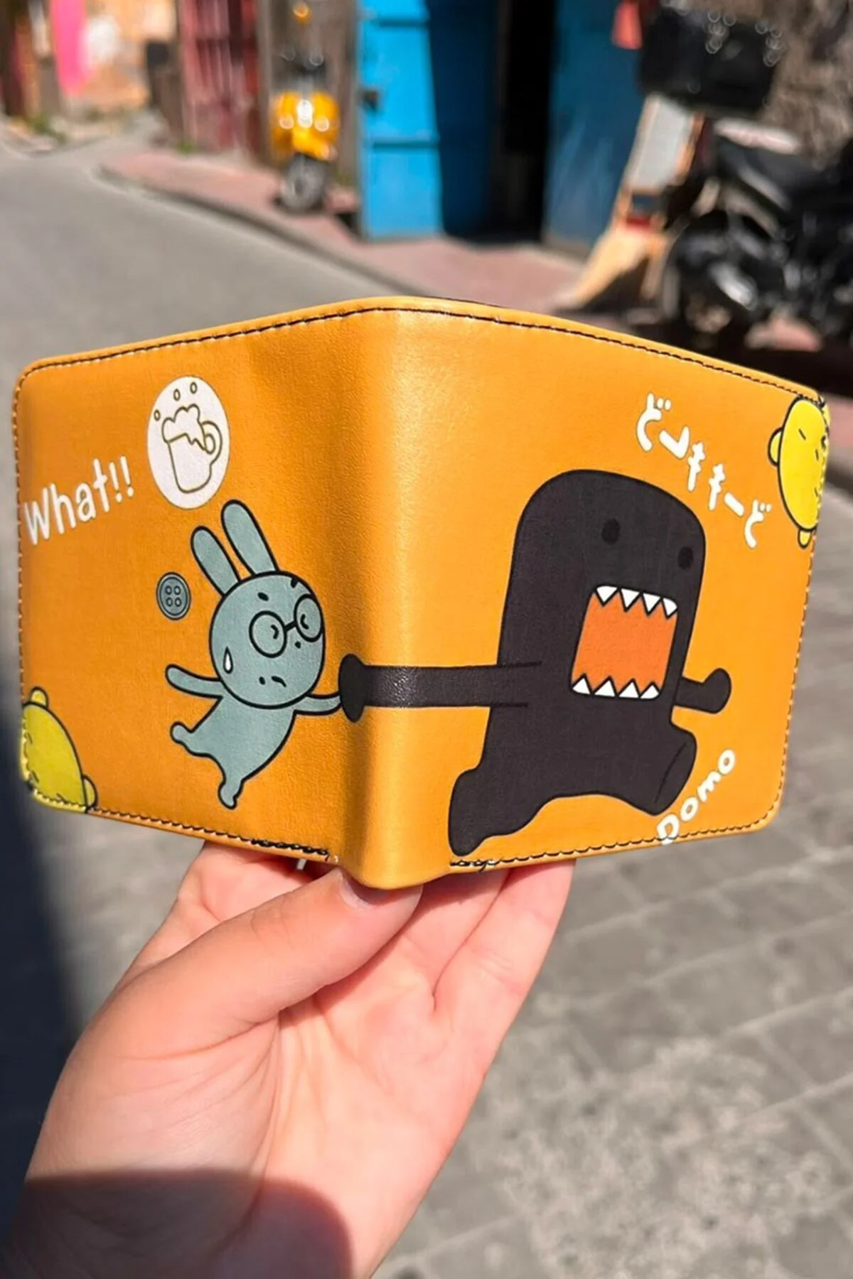 Turuncu What Domo Kun Erkek Cüzdan Fiyatı, Yorumları ve Özellikleri