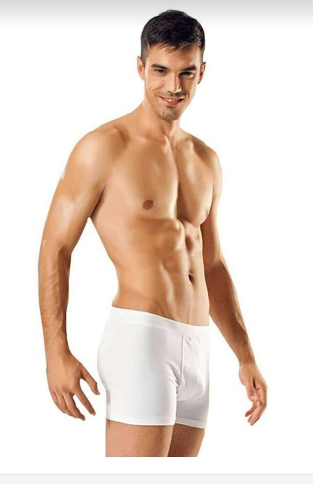 TUTKU 0114 ERKEK LİKRALI BOXER ŞORT 10 ADET