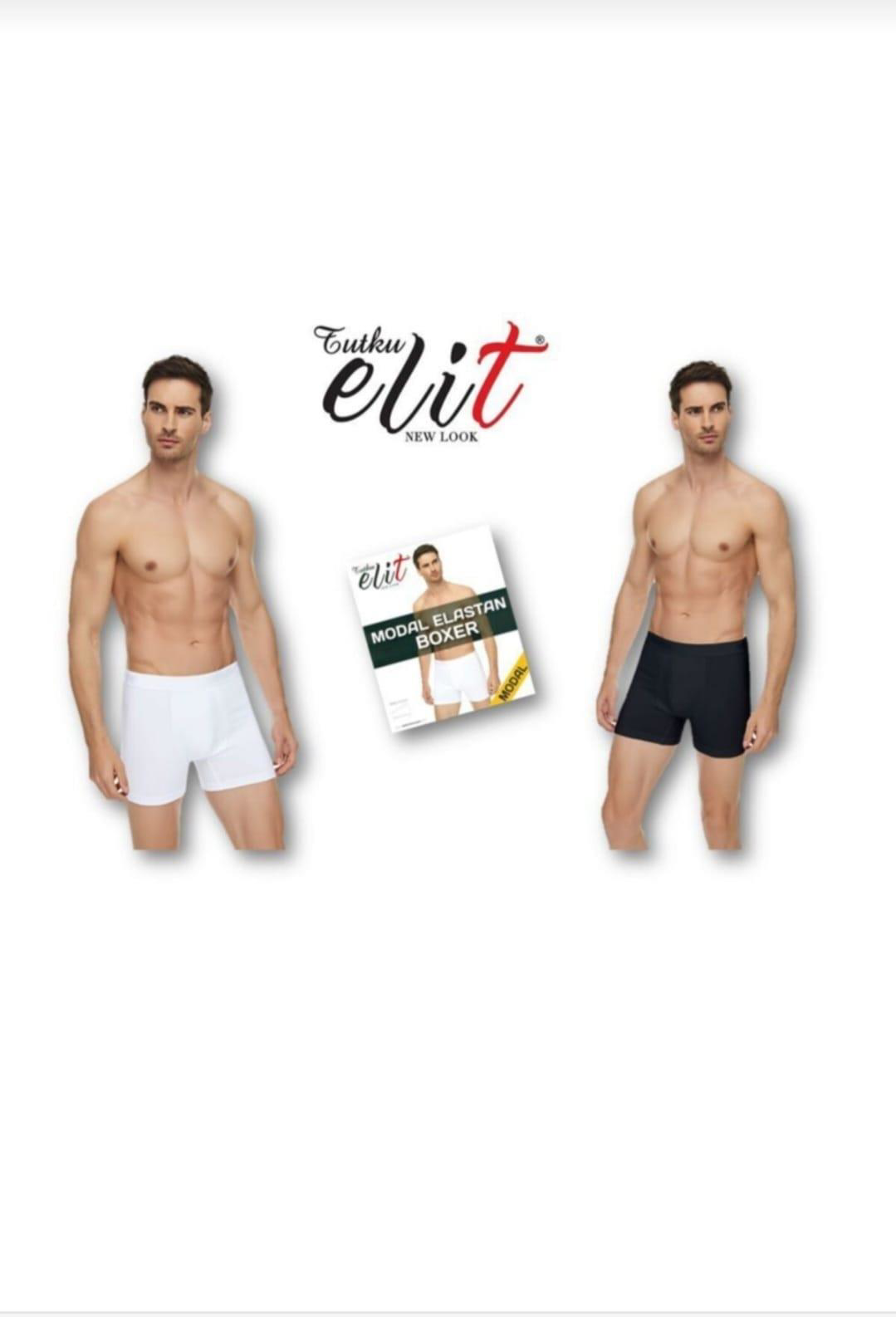 TUTKU ELİT 1251 ERKEK MODAL ELASTAN BOXER 12 ADET TUTKU ELİT 1251 ERKEK MODAL ELASTAN BOXER 12 ADET