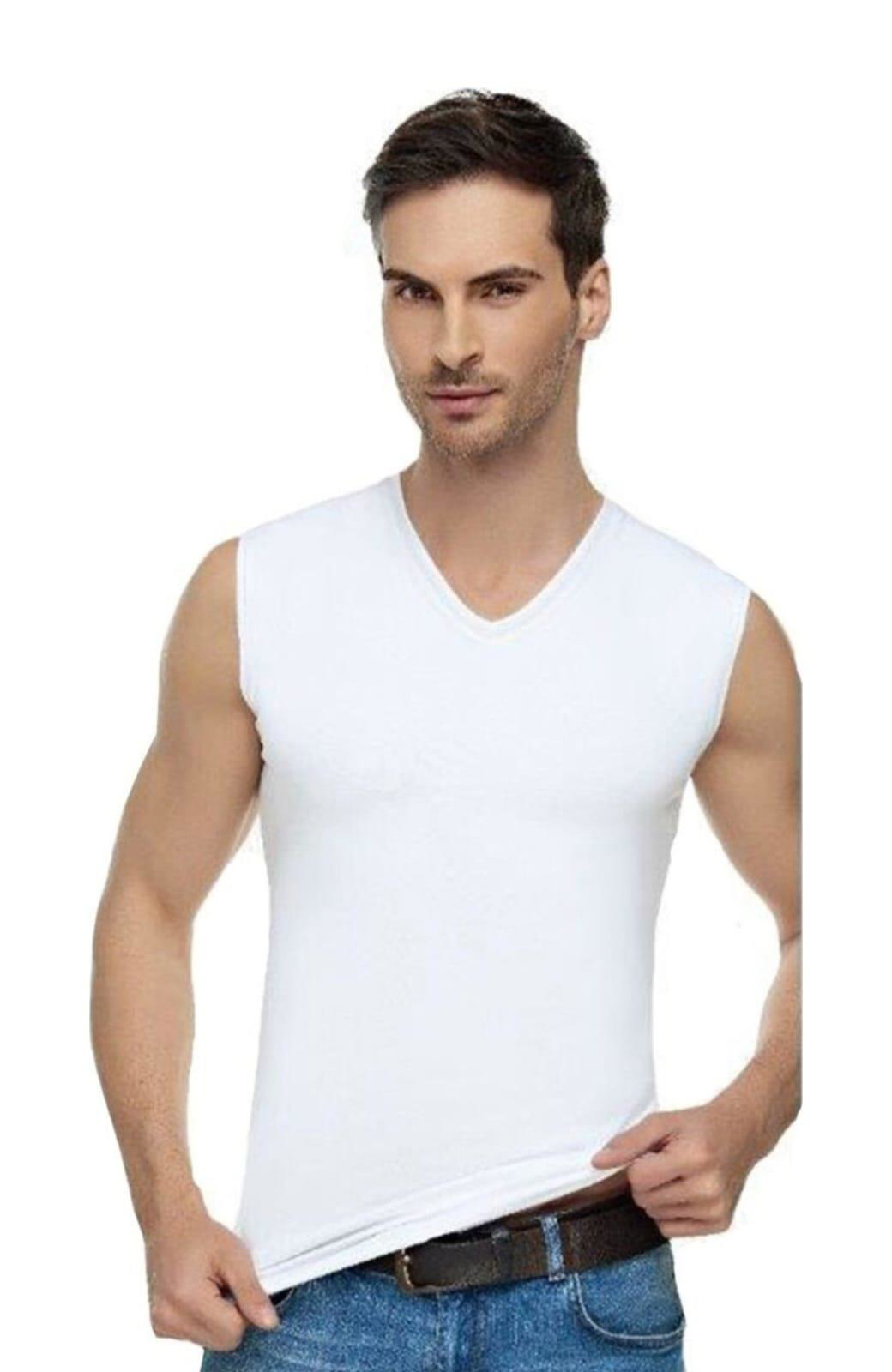 TUTKU ELİT 1305 ERKEK ELASTAN V YAKA SIFIR KOL ATLET 3 ADET TUTKU ELİT 1305 ERKEK ELASTAN V YAKA SIFIR KOL ATLET 3 ADET