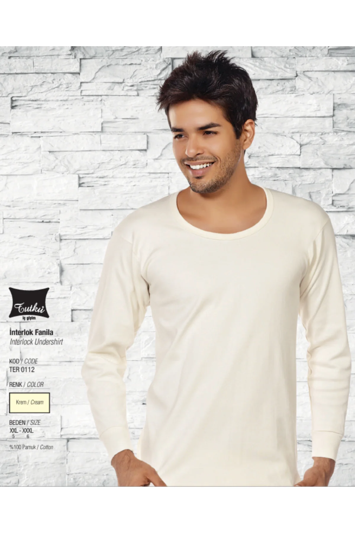 TUTKU İNTERLOK TEK FANİLA VE TEK ALT İÇLİK