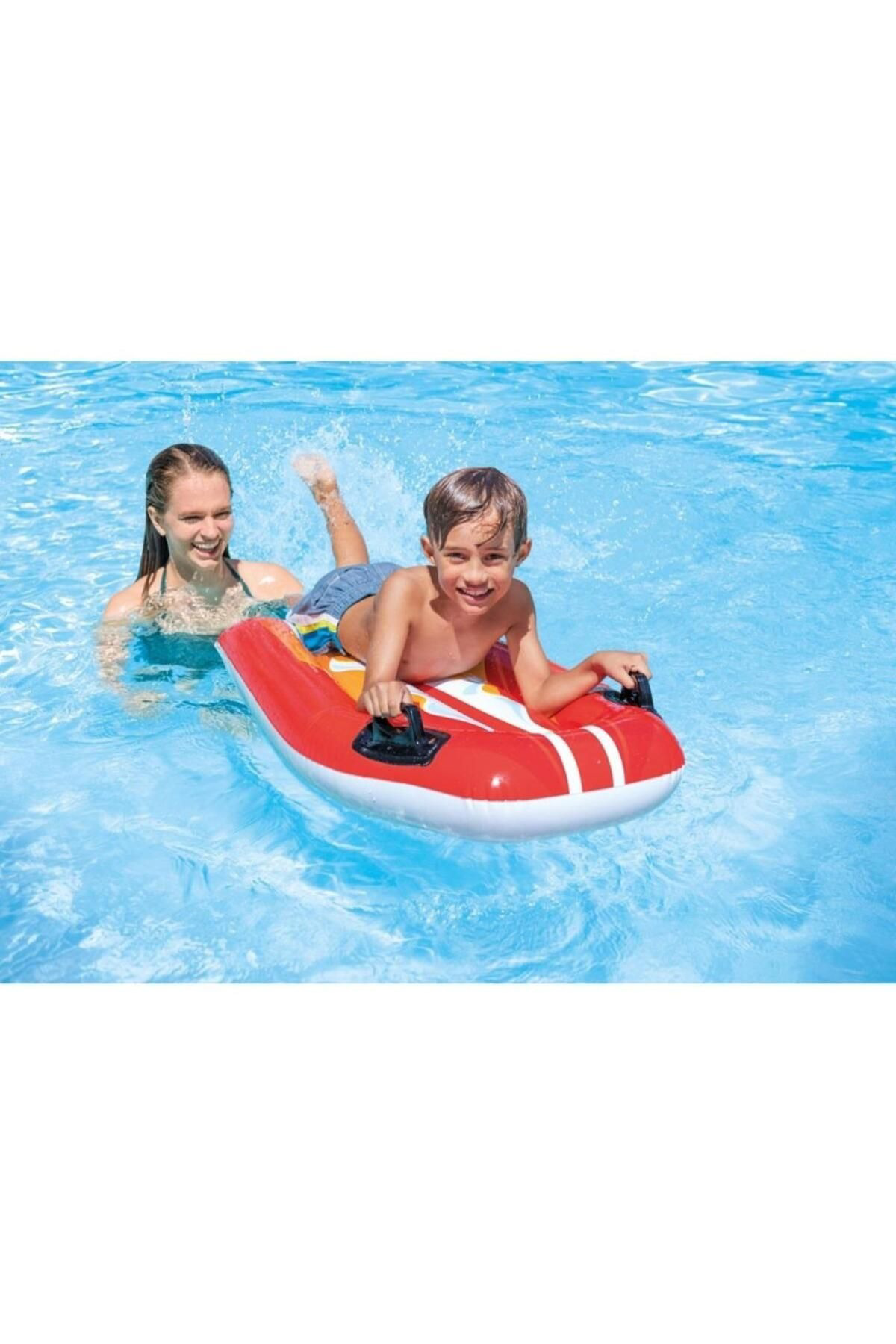 İntex Tutmaçlı Sörf Yatağı 112X62 Cm