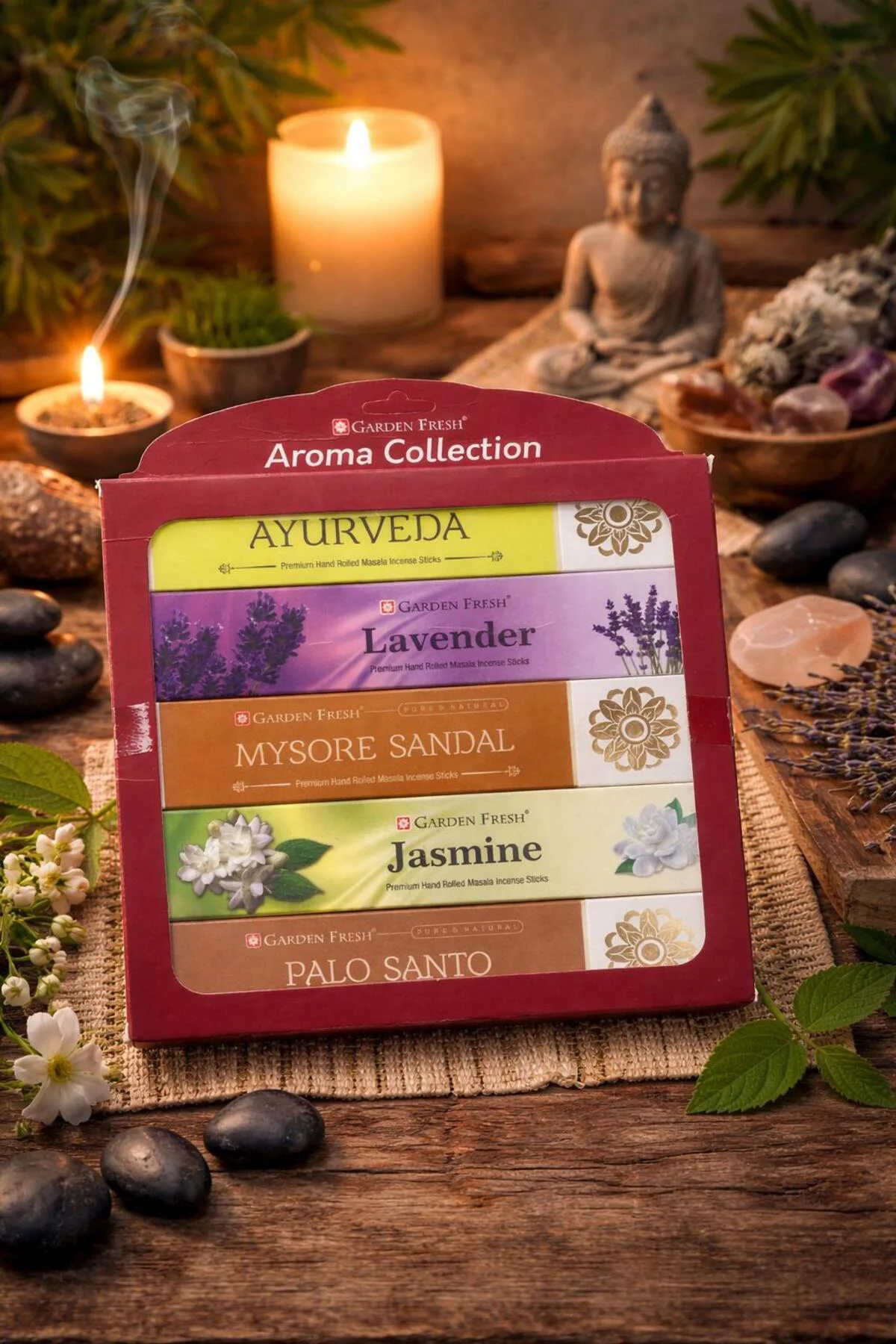 Tütsü Seti 5 Adet Tütsü (Premium Hand Rolled Collection Incense Sticks)