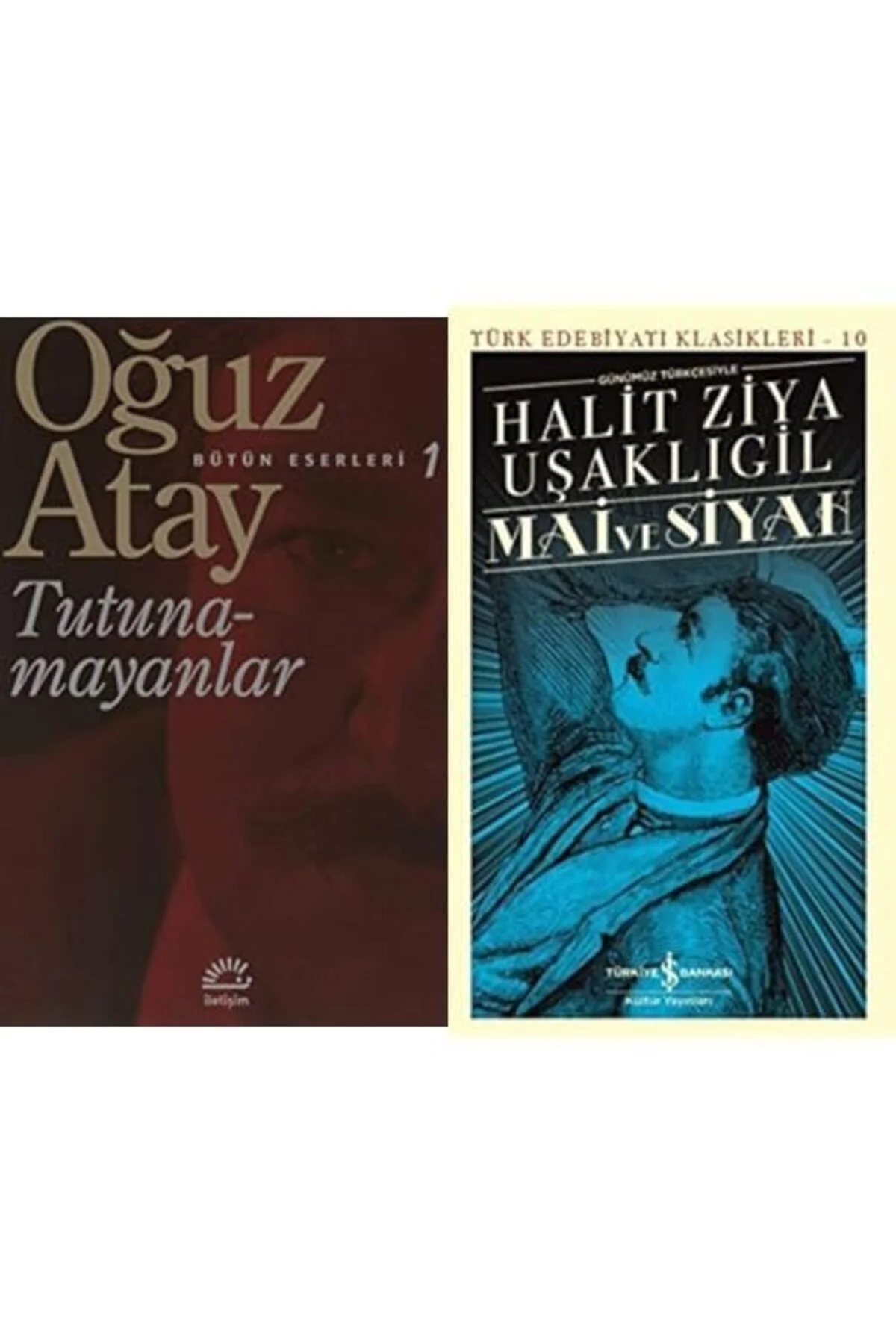 TUTUNAMAYANLAR + MAVI VE SIYAH =2 SET