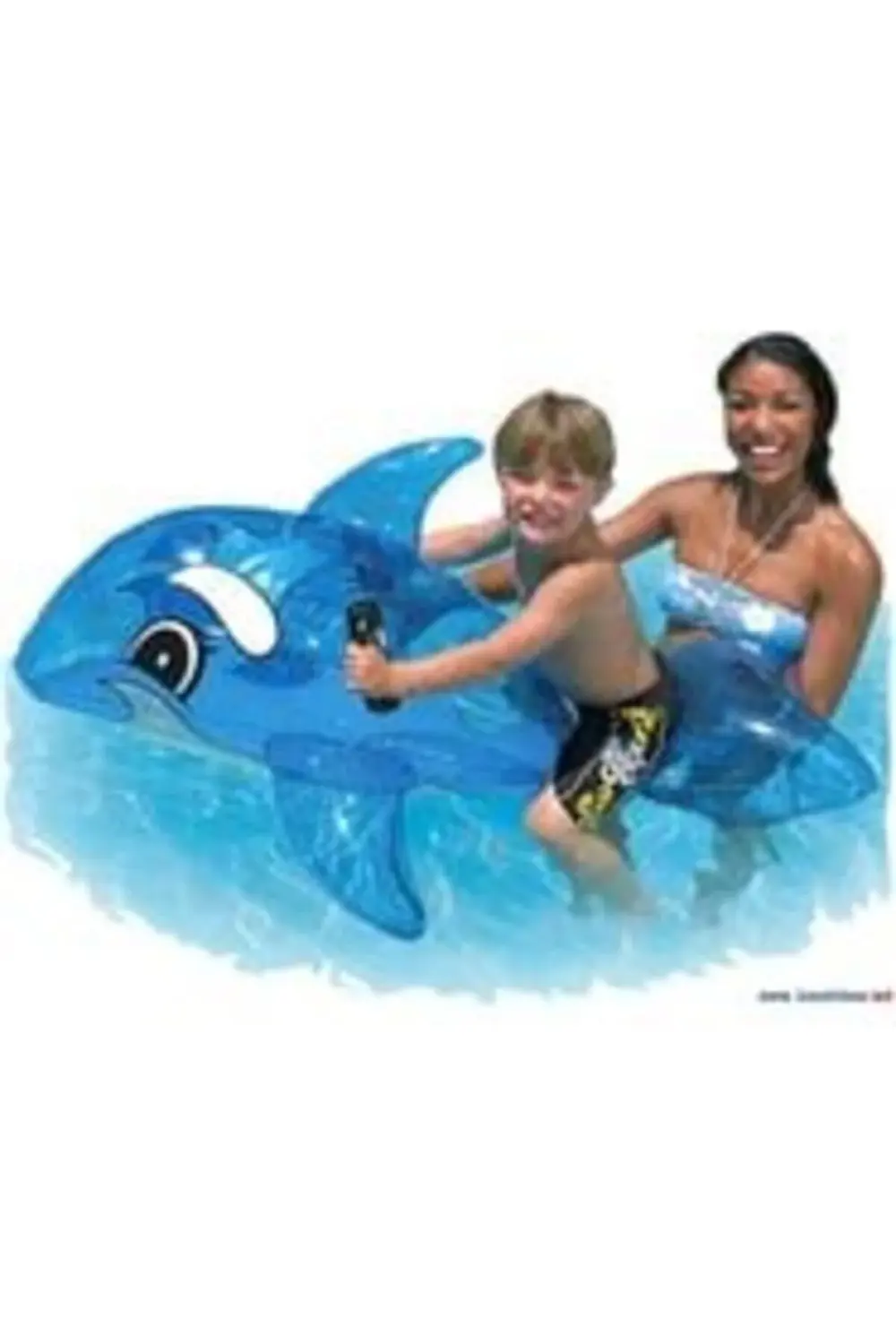 TUTUNMALI BALİNA HAVUZ BİNİCİ BOTU 117 X 71CM - 41036