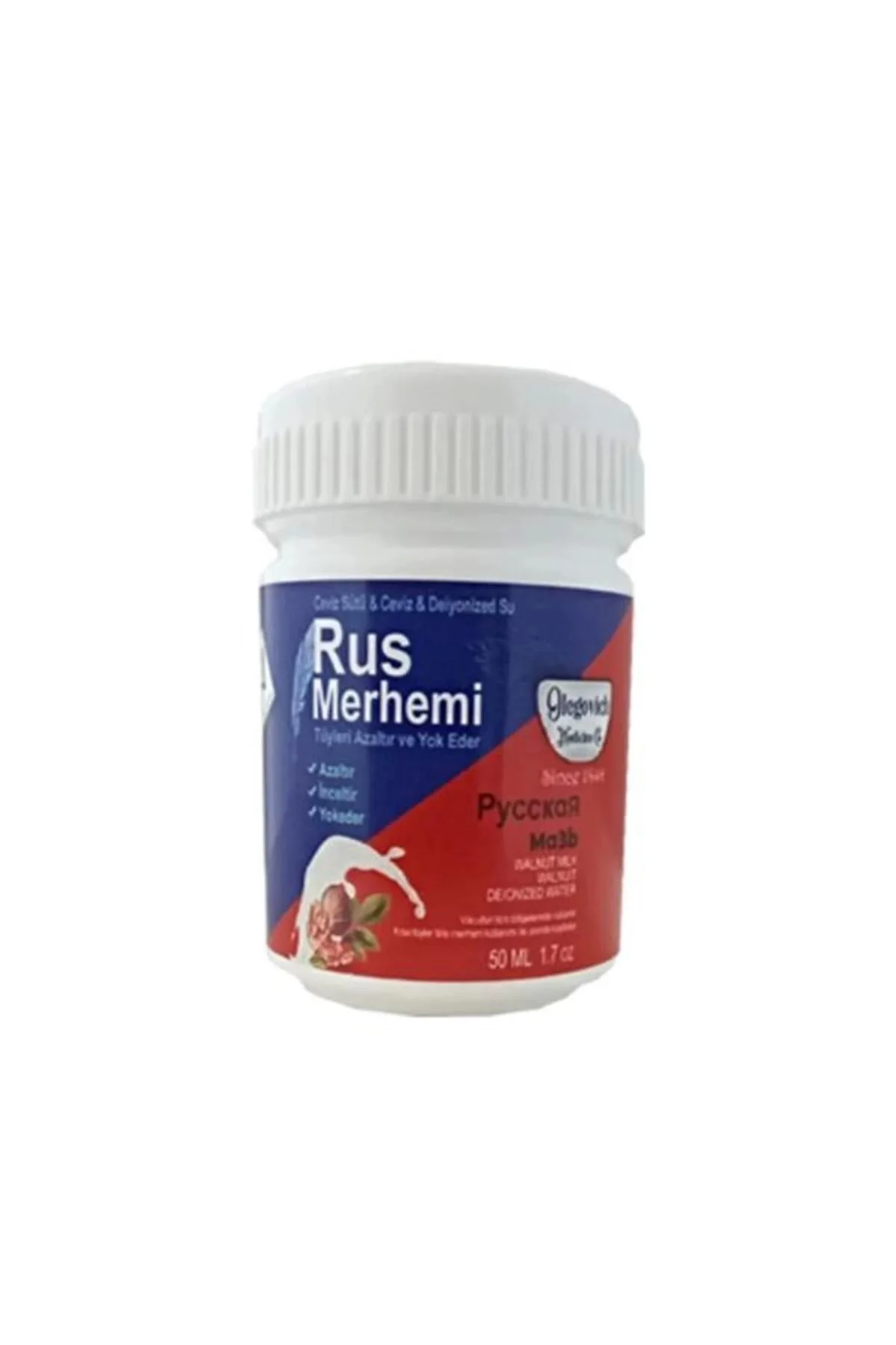 Tüy Azaltıcı Bakım Kremi - Olegovich Medicine Rus Merhemi ile Uyumlu 50 ml