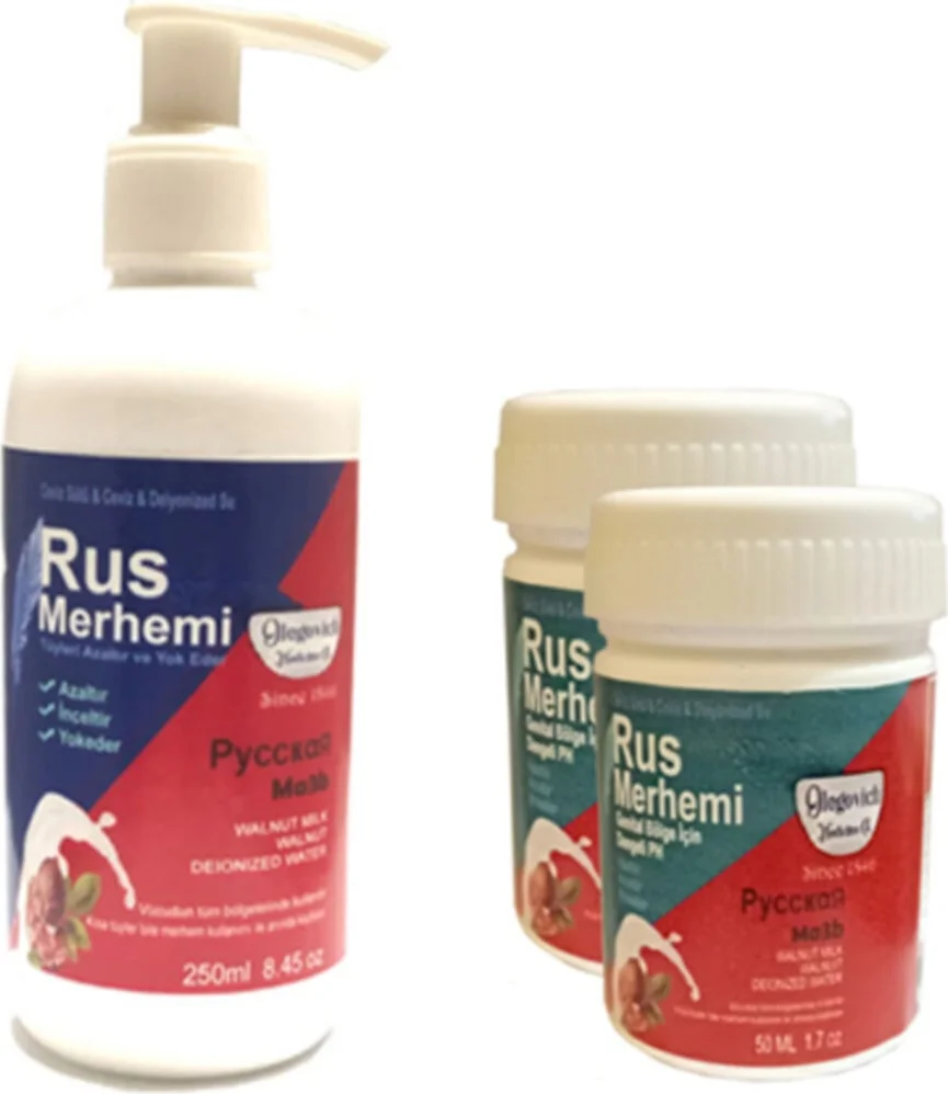 Tüy Dökücü Azaltıcı Krem Merhem - Olegovich Medicine Rus Merhemi ile Uyumlu 250 ml Fiyatı, Yorumları ve Özellikleri