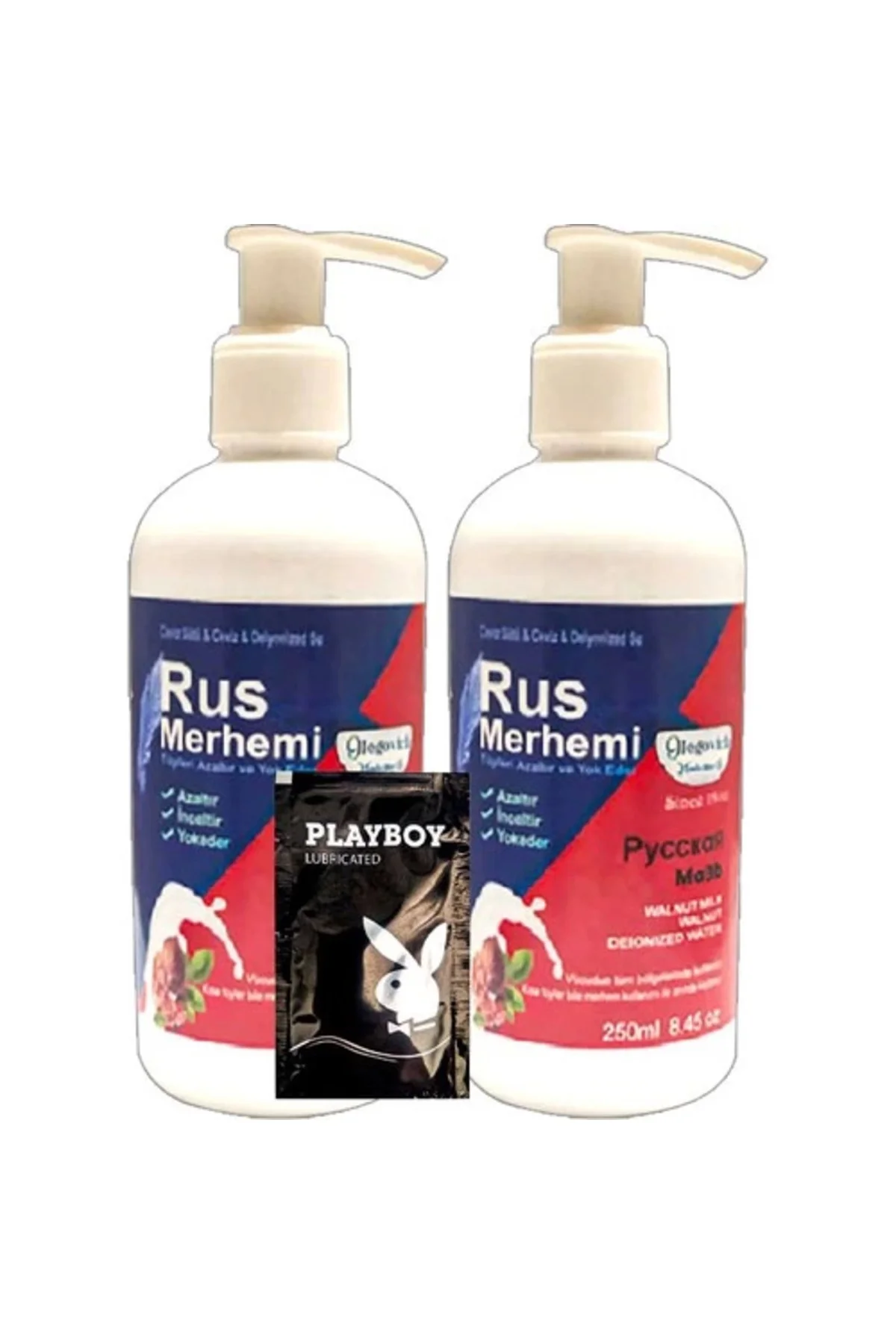 Tüy Dökücü Krem 2'li Set – Ceviz Sütlü & Rus Merhemi Formülü, 2x250 ml Fiyatı, Yorumları ve Özellikleri
