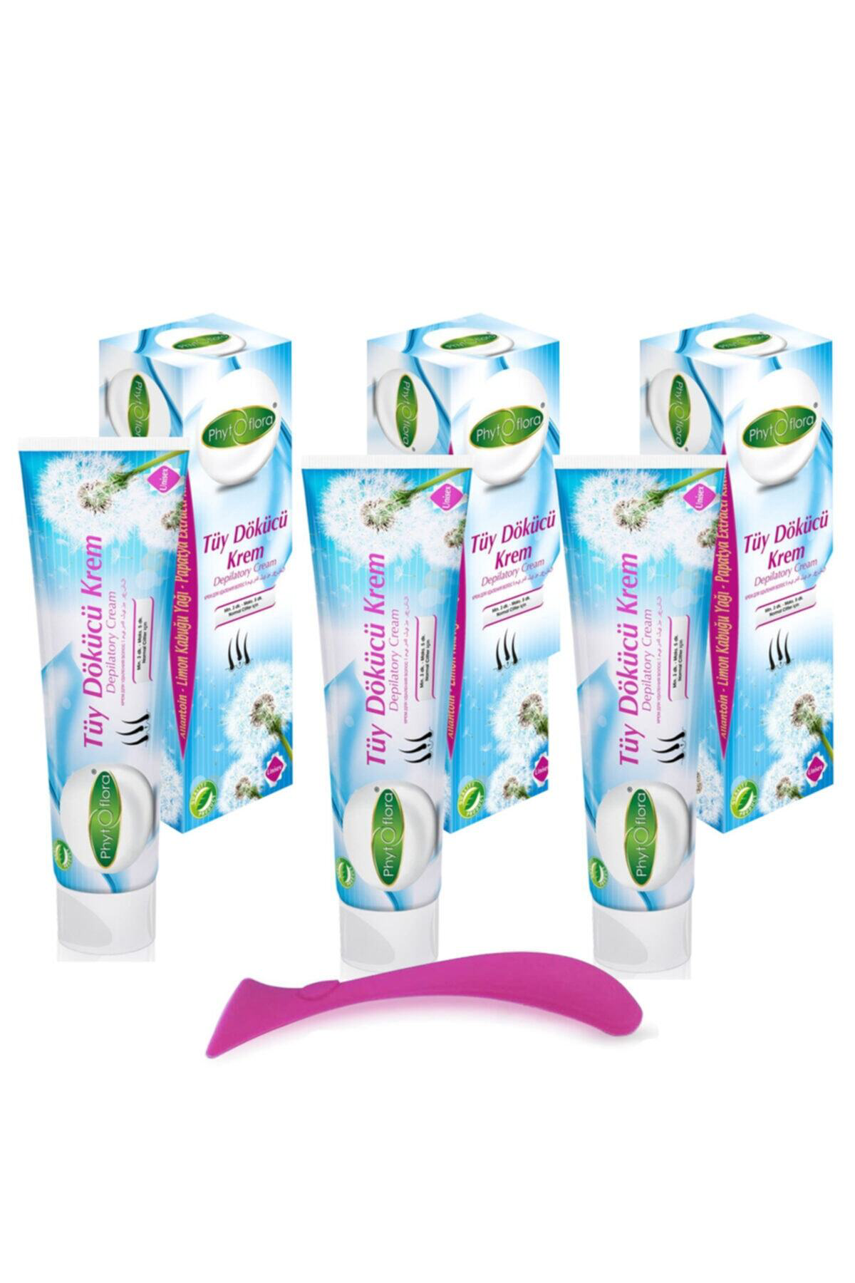 Phytoflora Tüy Dökücü Krem Bacak Ve Vücut Bölgesi İçin 3 Adet