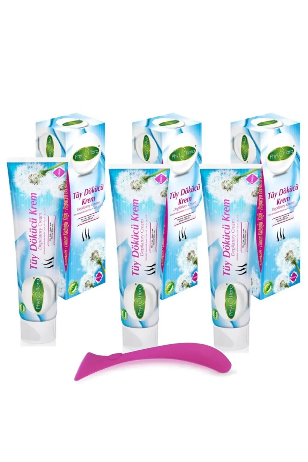 Tüy Dökücü Krem Bacak Ve Vücut Bölgesi Için 3 Adet