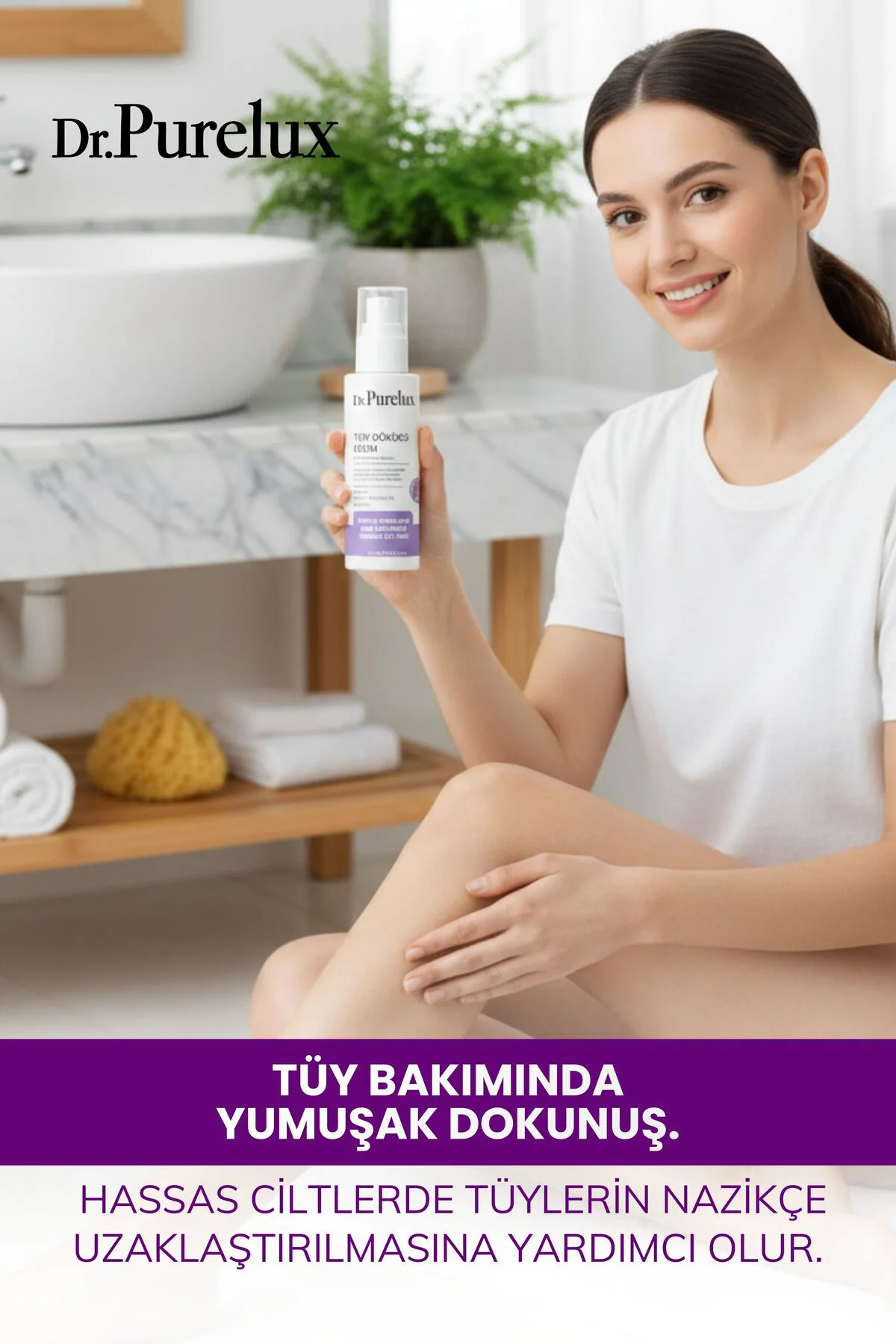 Tüy Dökücü Krem – Hassas Ciltlere Uygun Yumuşak ve Konforlu Tüy B