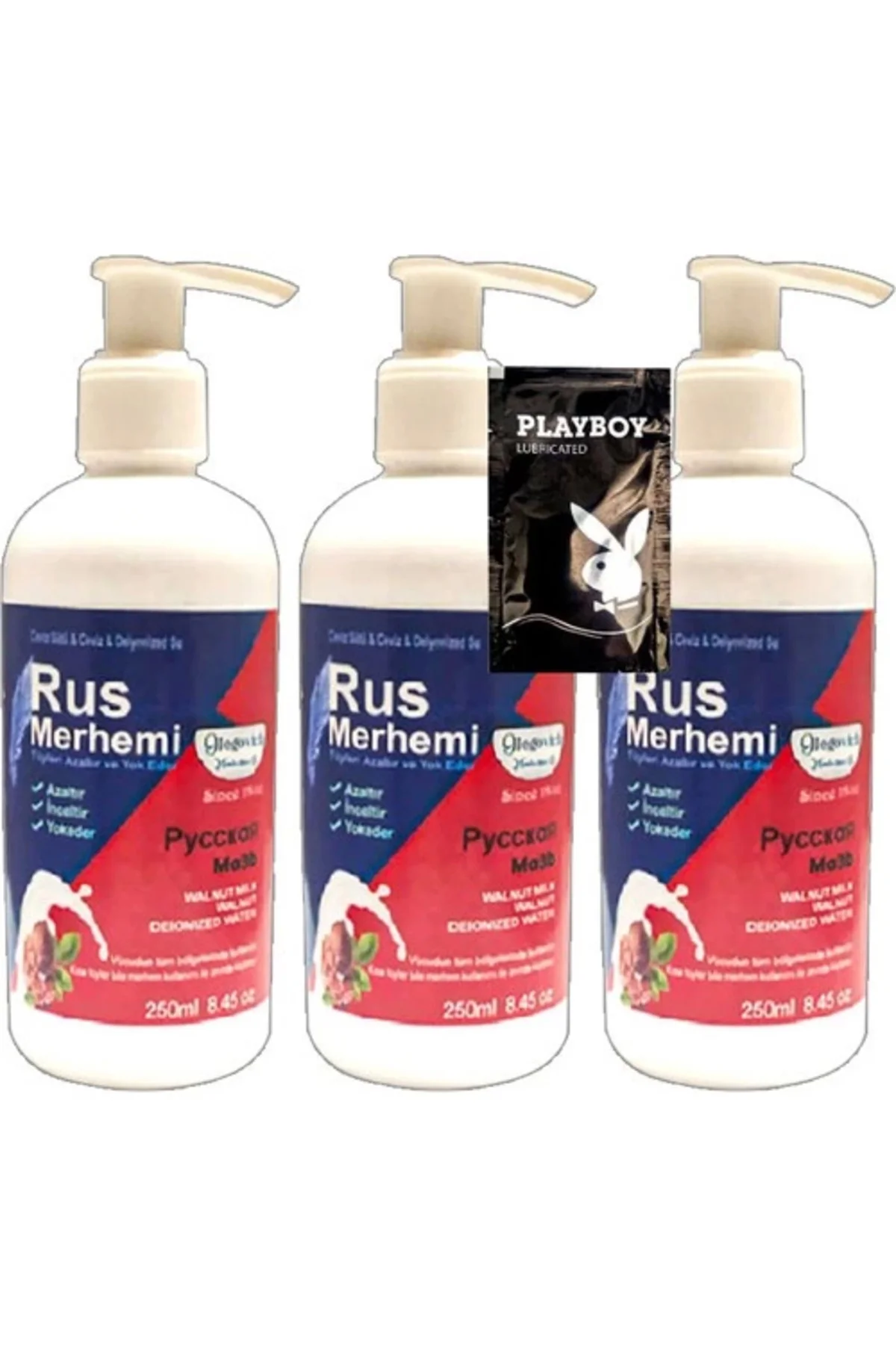 Tüy Dökücü Krem Seti 3'lü 250 ml - Ceviz Sütlü & Rus Merhemi Formülü Fiyatı, Yorumları ve Özellikleri