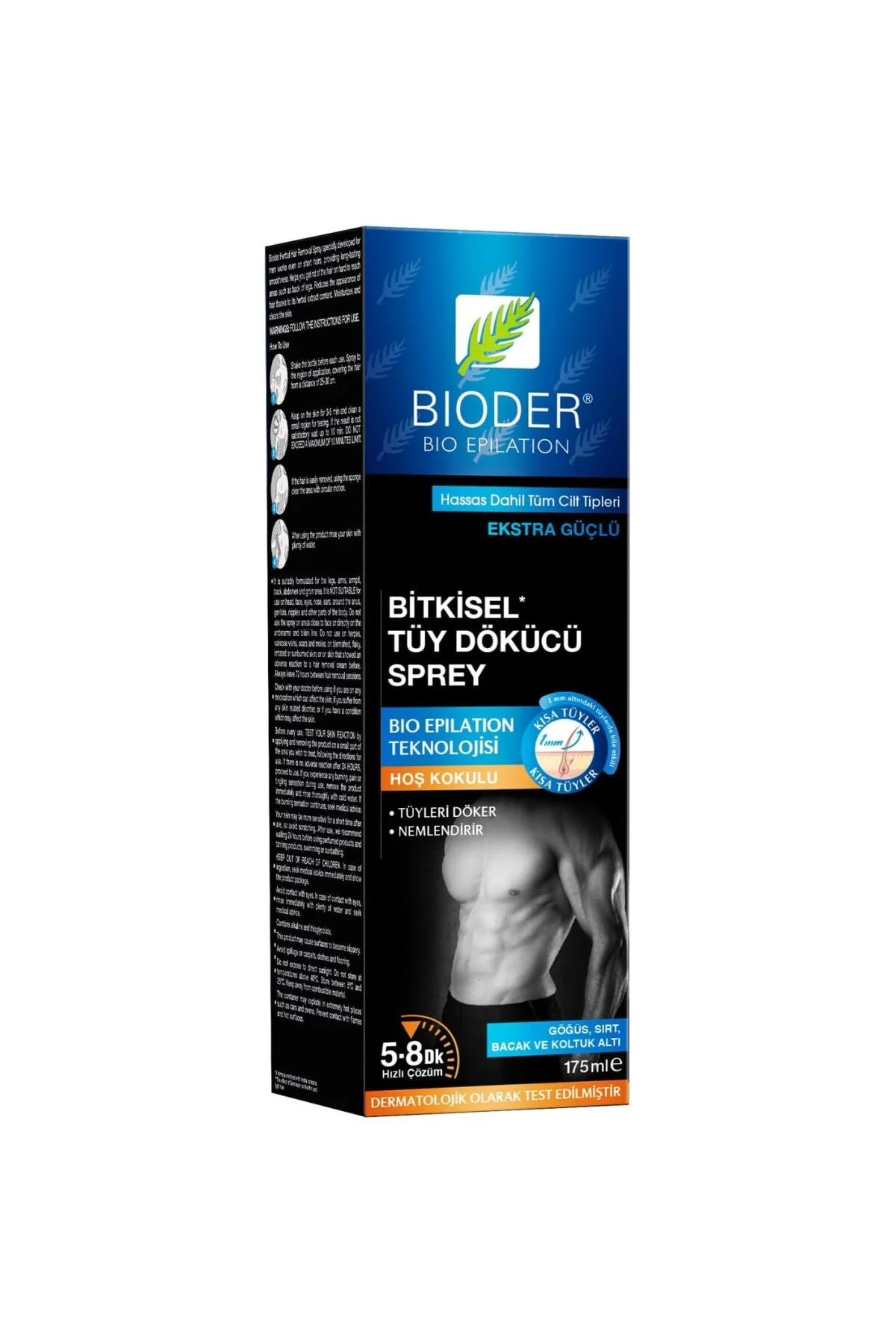 Tüy Dökücü Sprey Erkek 175 Ml - Tüy Azaltıcı Etki