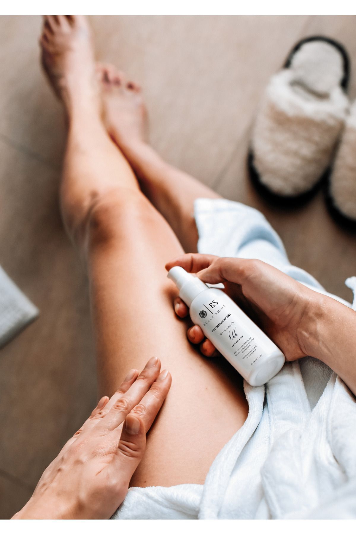 Black Shine Bs Tüy İnceltici Ve Nemlendirici Süt İsirgan Otu & Hyaluronik Asit Özlü 60 Ml