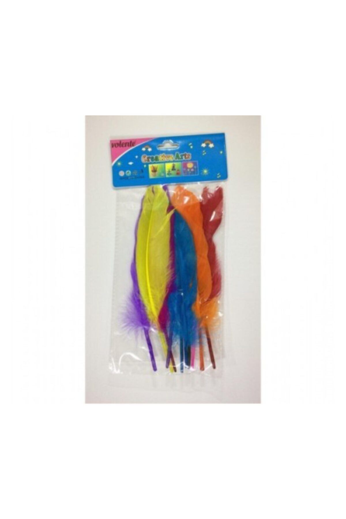 Volante Tüy Karışık Renk 10 Lu Px