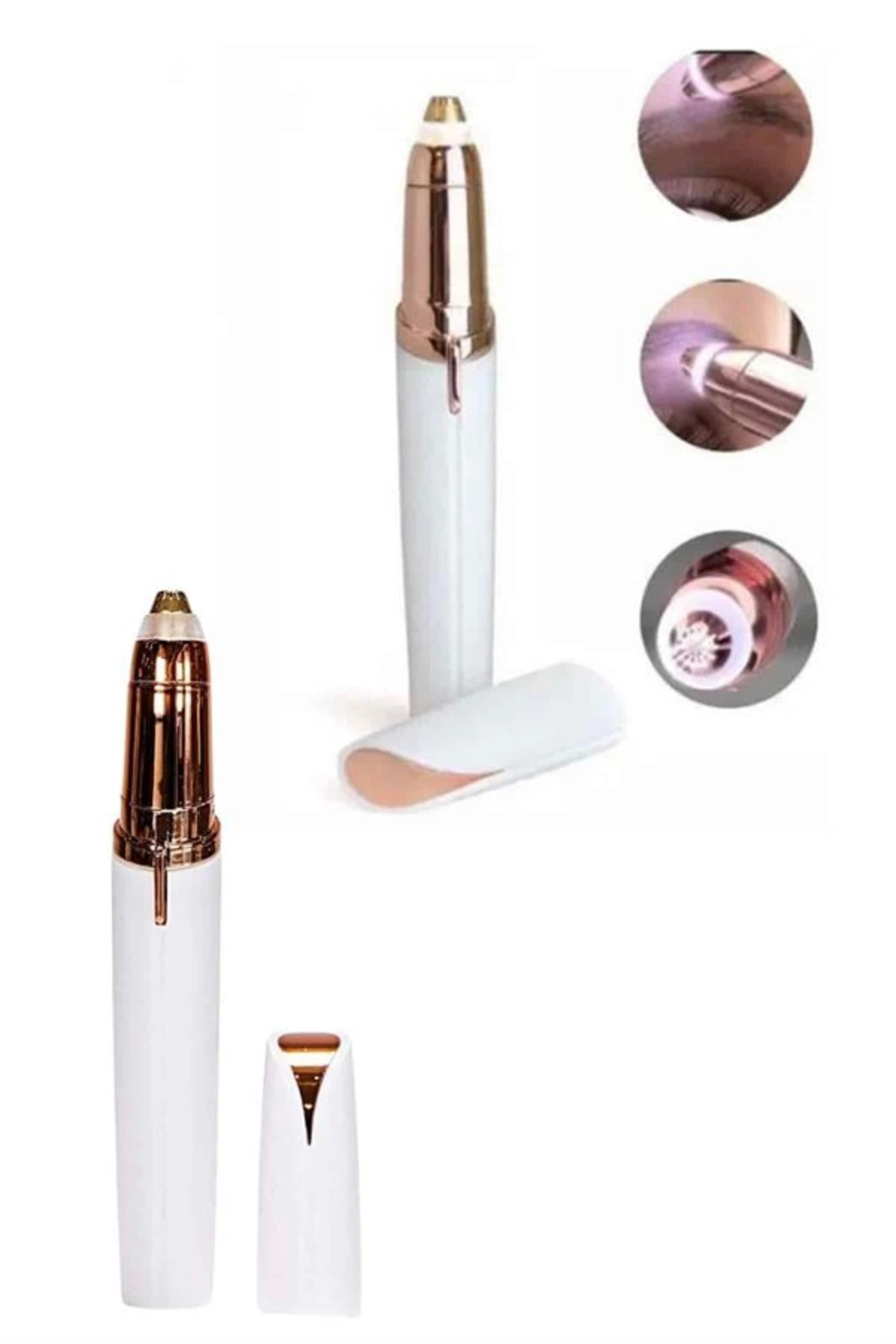 Rby Tüy Kıl Alma Kaş Bıyık Unisex Yüz Bakım Epilasyon Aleti Pilli