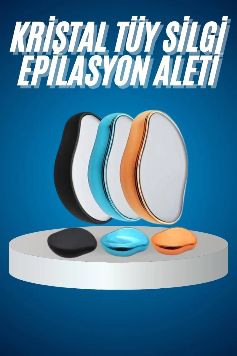 Tüy Silgi Kristal Epilasyon Acısız Ağrısız ve Pratik Epilasyon Aleti - Lisinya